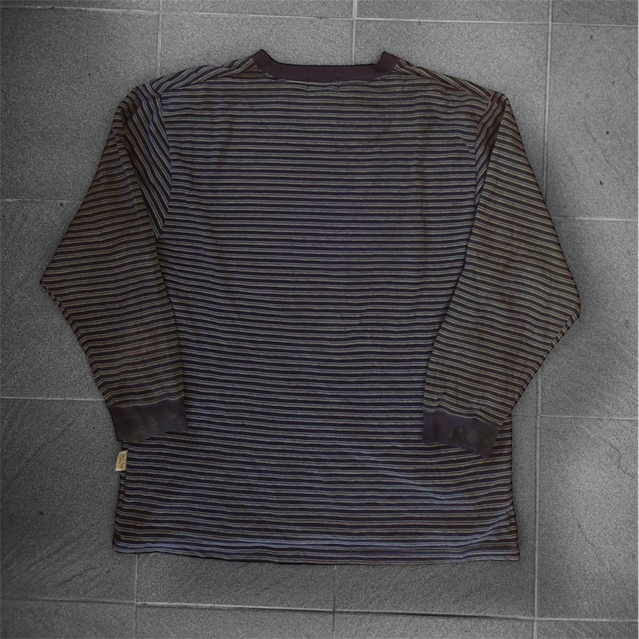 Vintage Plenty Though Sport Stripe Sweatshirt Size US L / EU 52-54 / 3 - 2 Thumbnail
