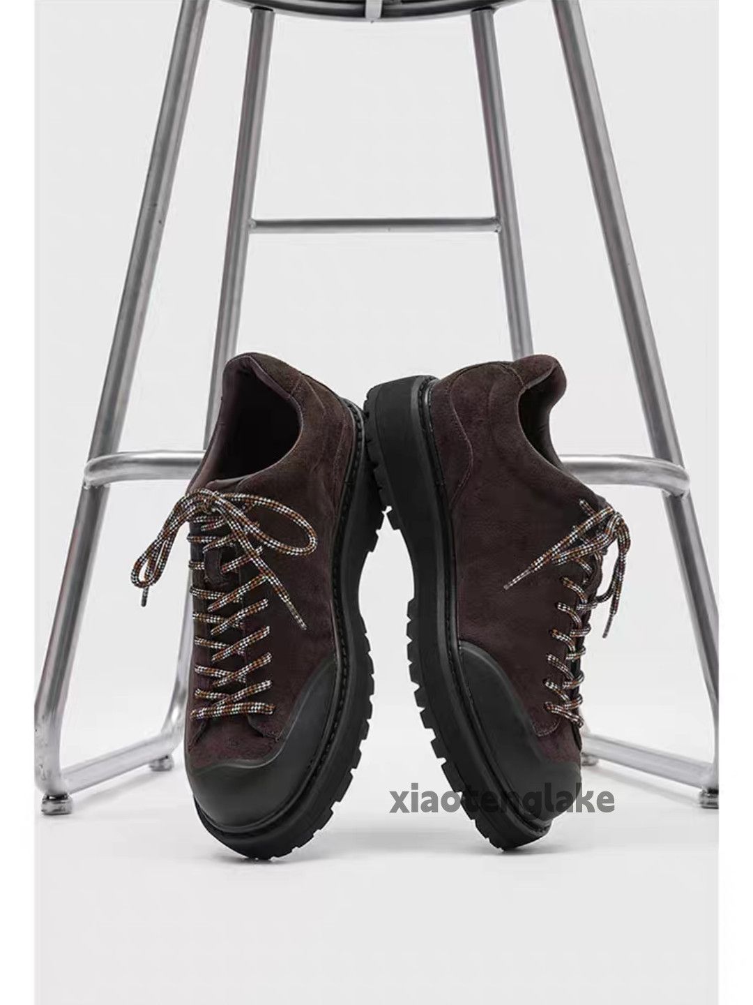 Vintage Unisex outdoor utility hiking mountain carpenter boots shoes Size US 12 / EU 45 - 9 Thumbnail