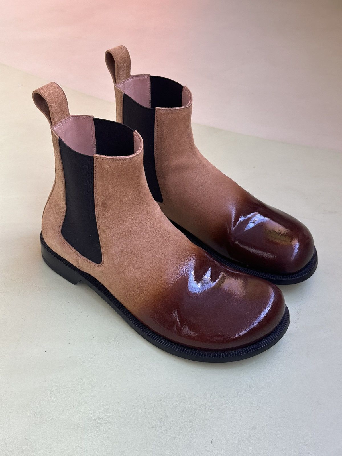 Loewe Loewe Campo Boot Degrade seude leather 44 Size US 10.5 / EU 43-44 - 1 Thumbnail