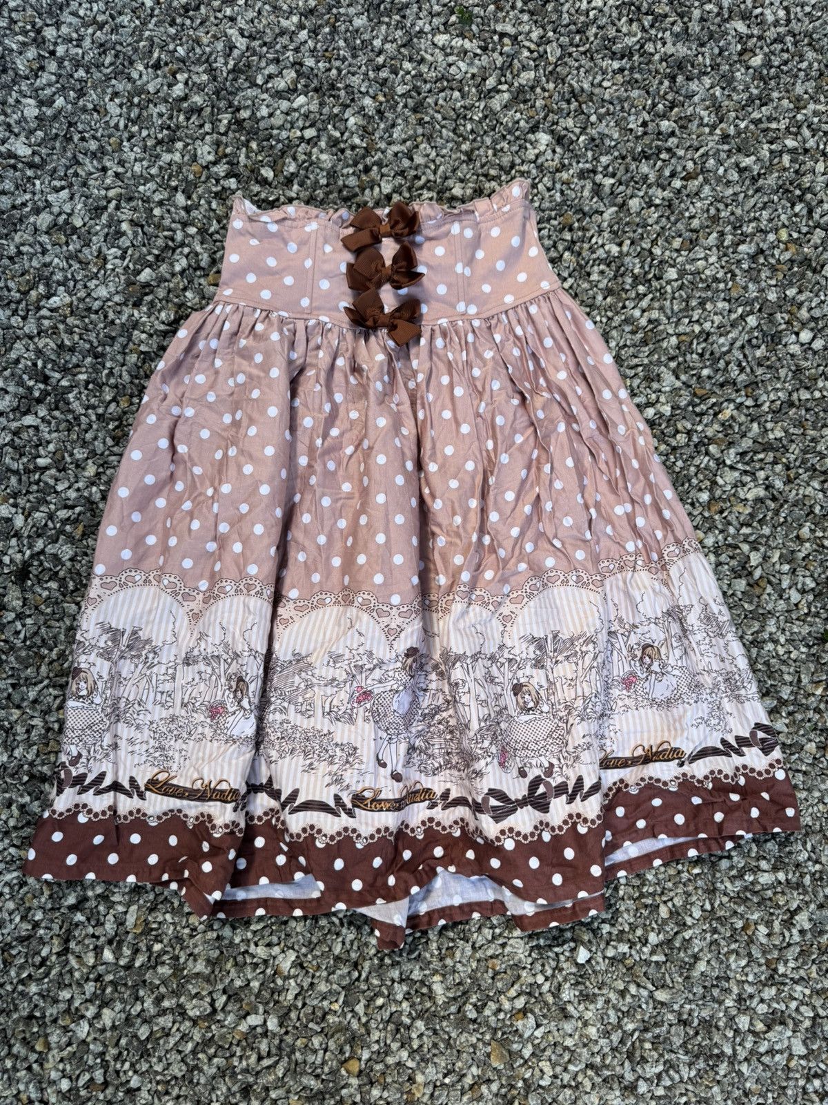 Japanese Brand BODY LINE LOVE NADIA SEDITIONARIES SKIRT Size 26" / US 2 / IT 38 - 1 Thumbnail
