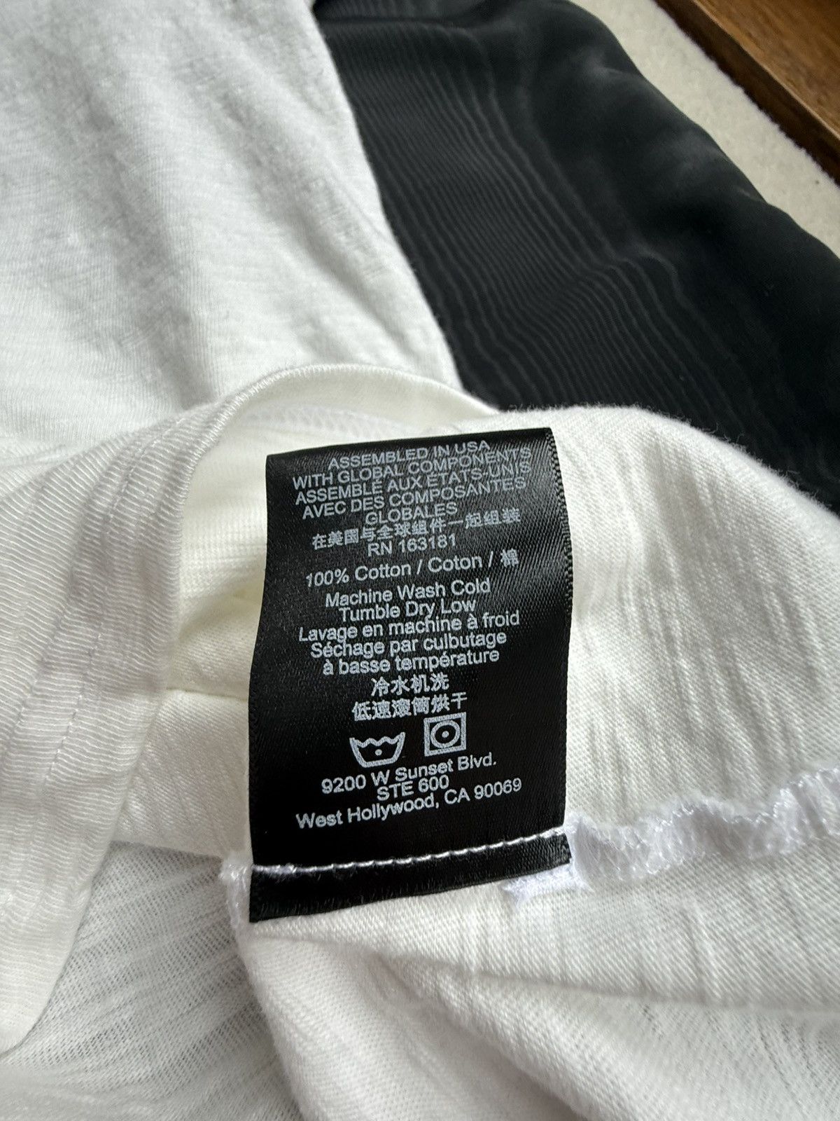 Rhude Rhude is for lovers logo white heart t shirt XL $380 Size US XL / EU 56 / 4 - 18 Thumbnail
