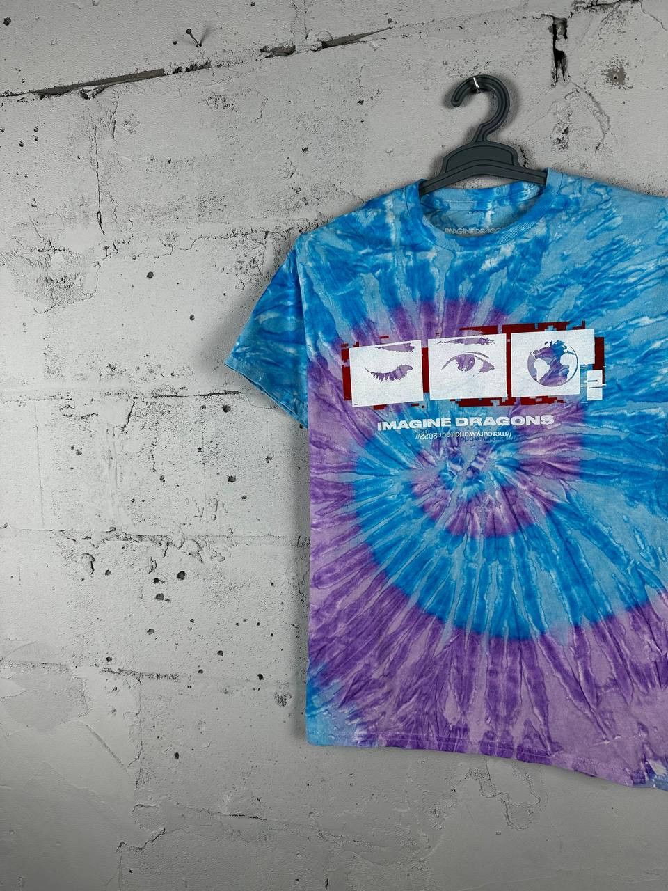 Band Tees Imagine Dragons 2022 Mercury Tye Dye Album T Shirt Size US M / EU 48-50 / 2 - 2 Thumbnail