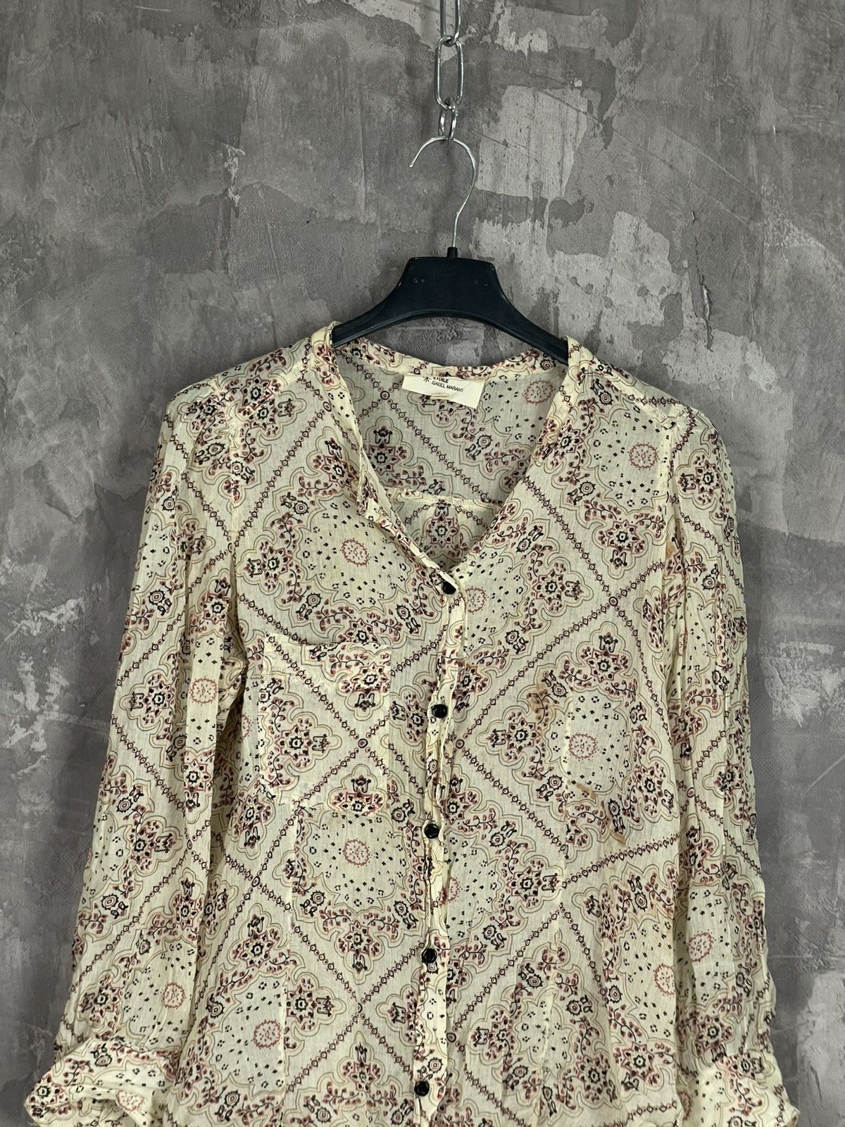Isabel Marant Etoile Vintage Isabel Marant Avant Garde Button Up Shirt Size S / US 4 / IT 40 - 2 Thumbnail