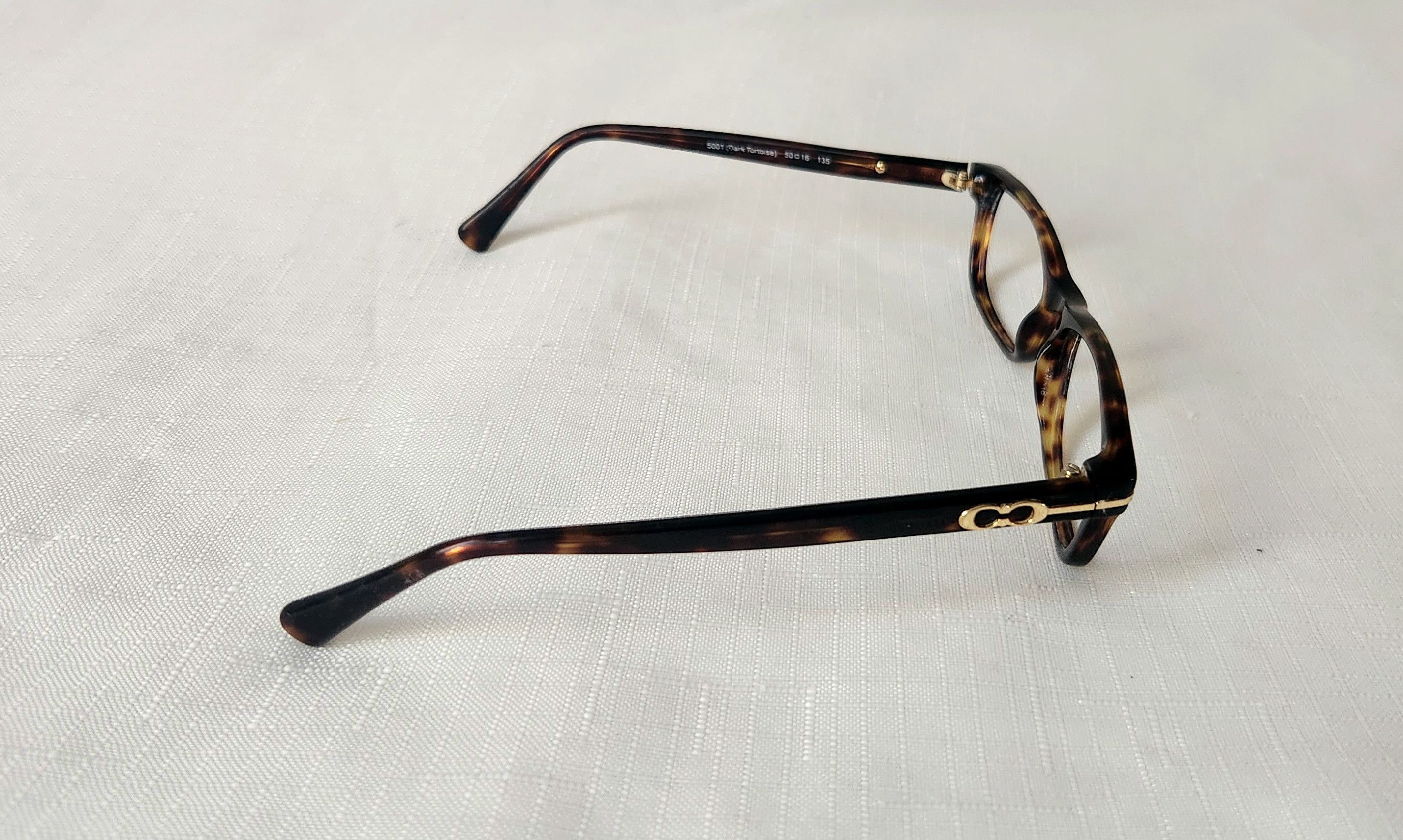 Coach Coach New York Elise HC6054 Tortoise Eyeglasses Frames Only Size ONE SIZE - 5 Thumbnail