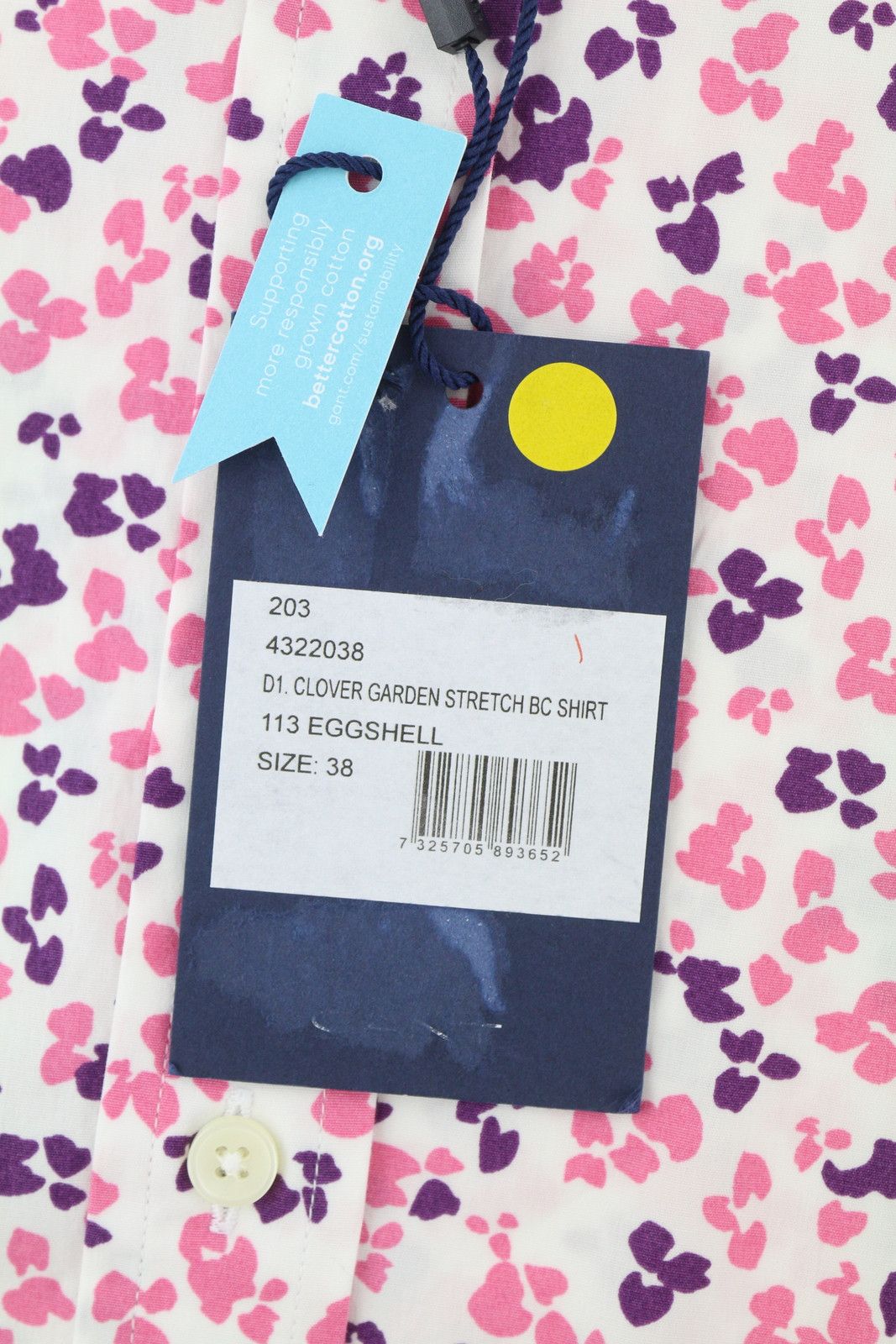 Gant CLOVER GARDEN EU38 Colourful Button-Up Shirt 84928 Size M / US 6-8 / IT 42-44 - 6 Thumbnail