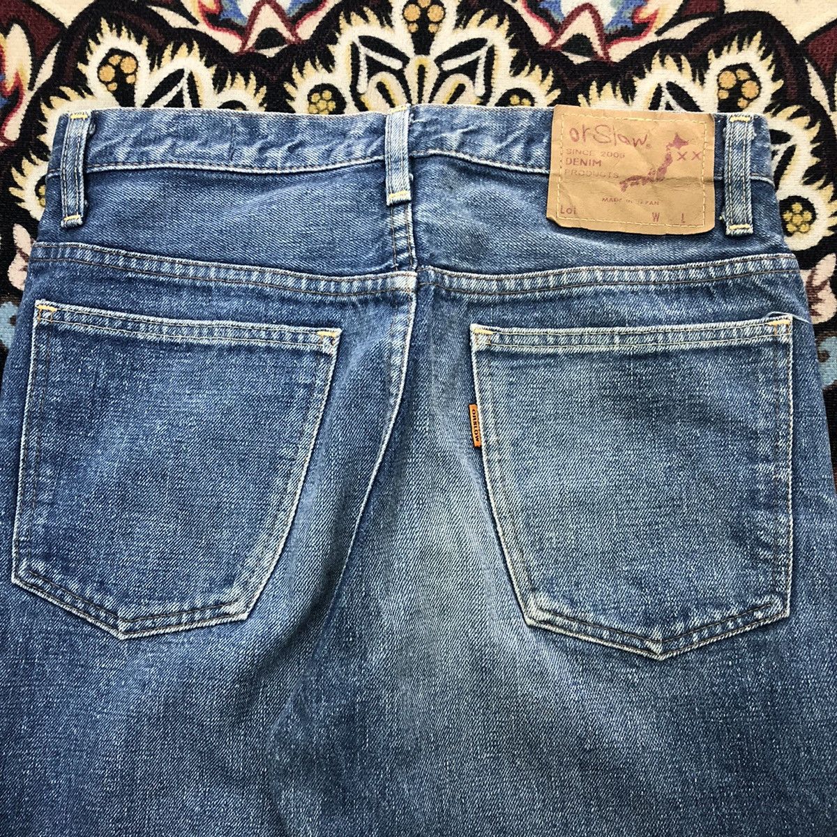 Orslow Vintage 2005 Orslow Japan Regular Denim Jeans Pants Size US 28 / EU 44 - 10 Thumbnail