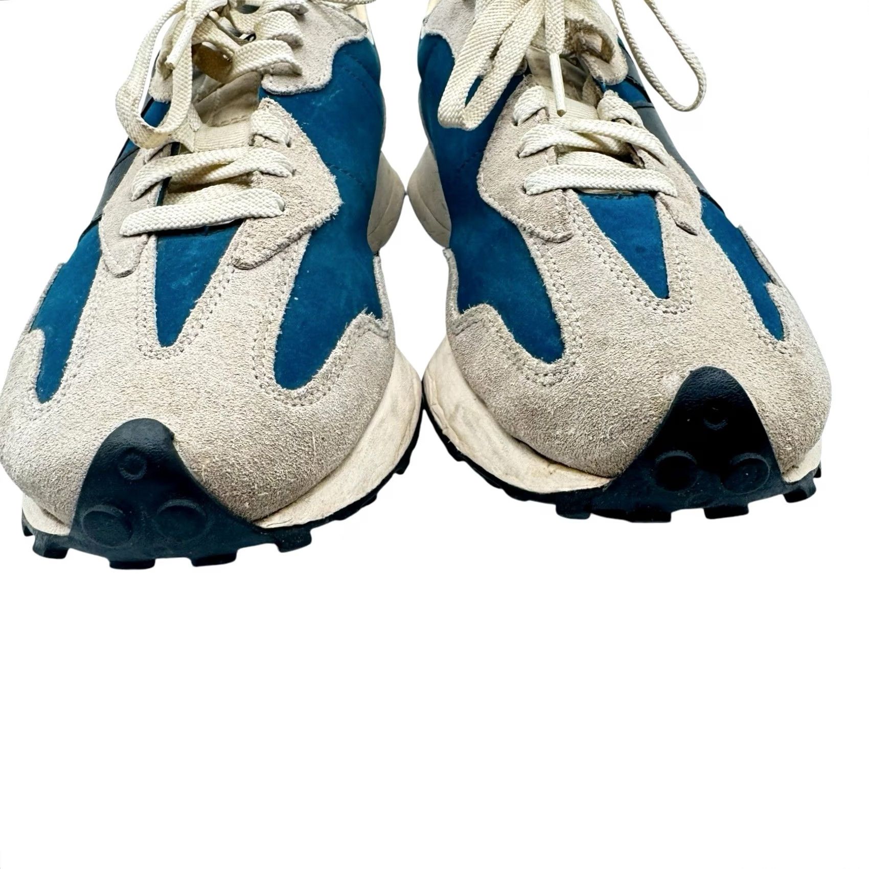 New Balance New Balance MS327 Sneaker Gray Teal Spotted Mens 12 Shoe Athletic Lace Up 2021 Size US 12 / EU 45 - 2 Thumbnail