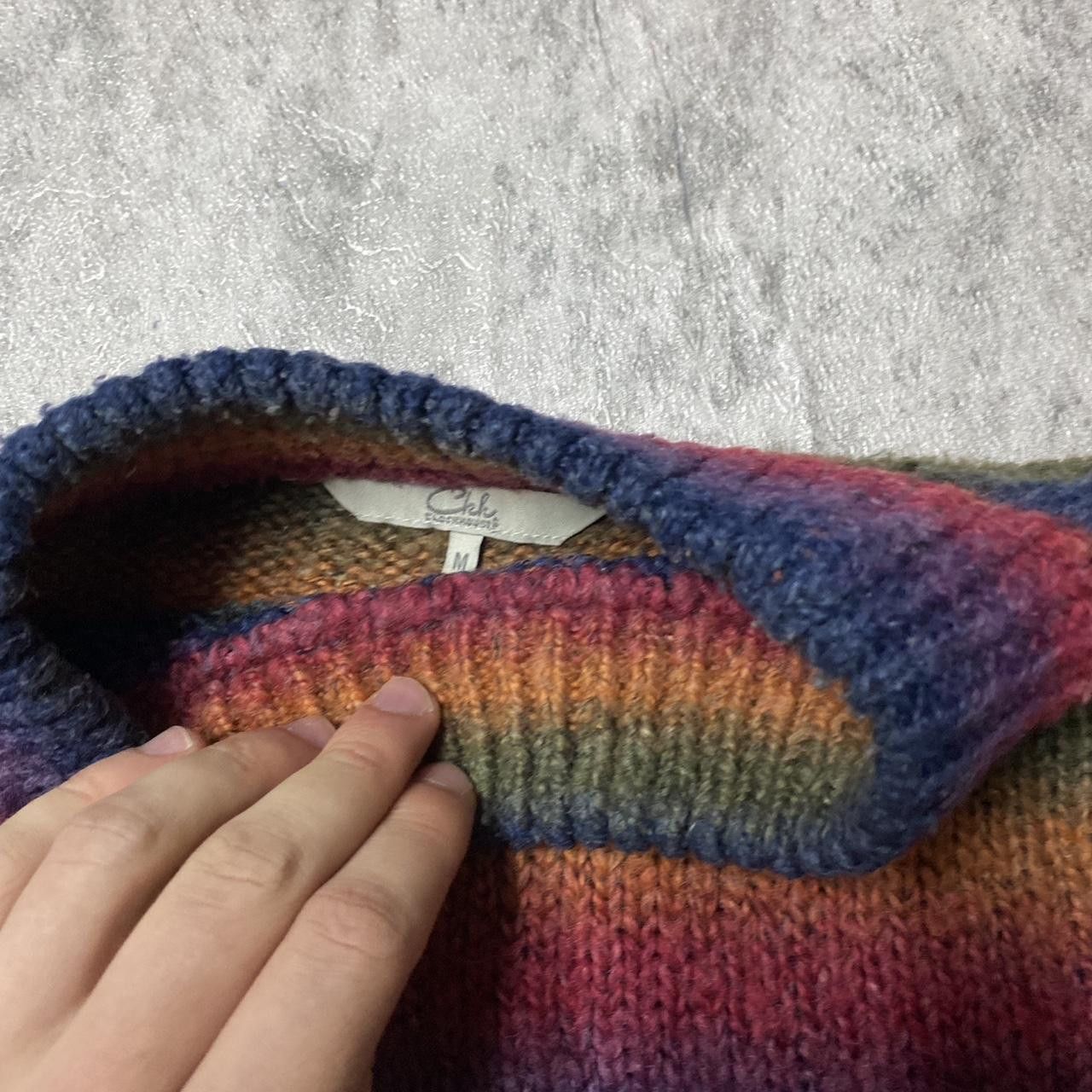 Other Multi-coloured striped sweater with a touch Size US M / EU 48-50 / 2 - 4 Thumbnail