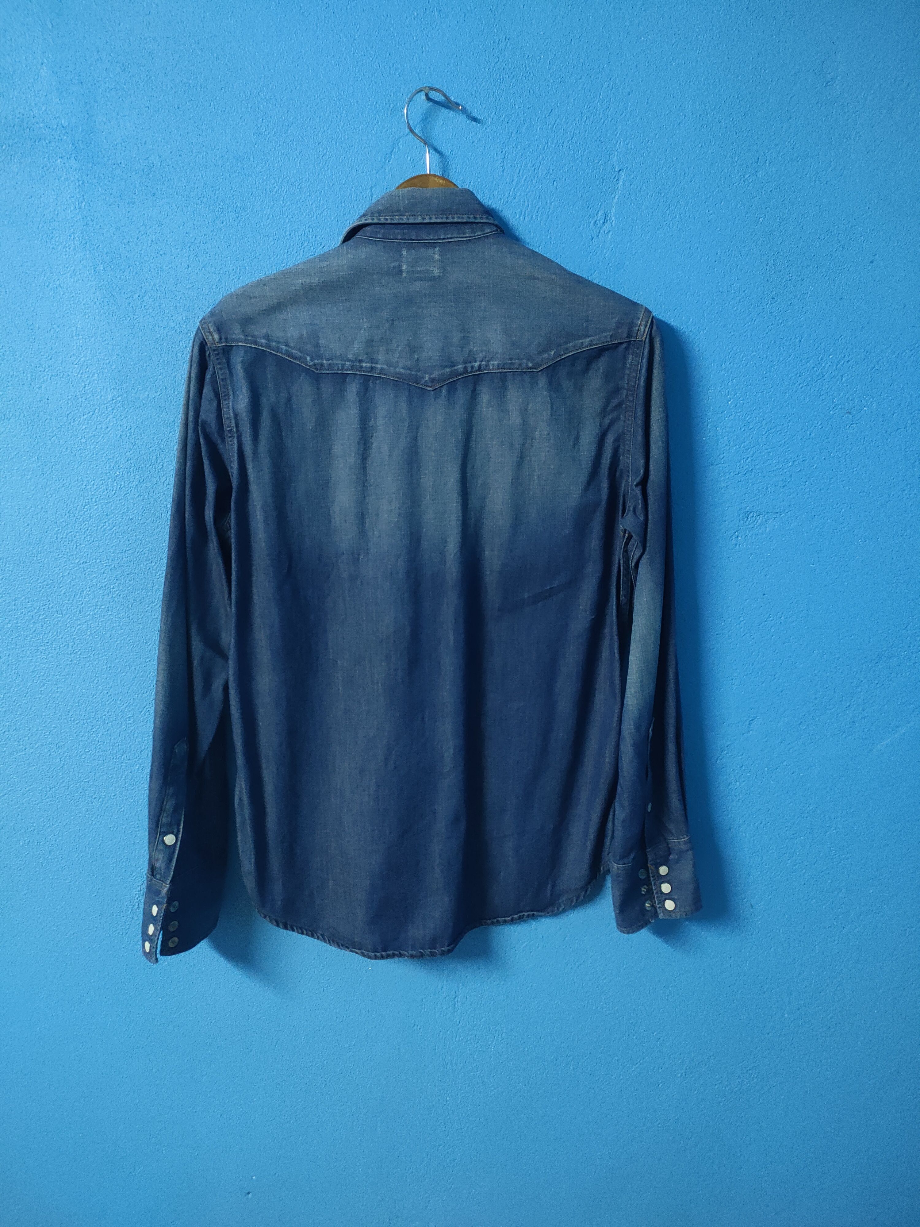 Vintage × Wrangler vintage WRANGLER BLUE BELL reproduction button ups Size US M / EU 48-50 / 2 - 2 Thumbnail
