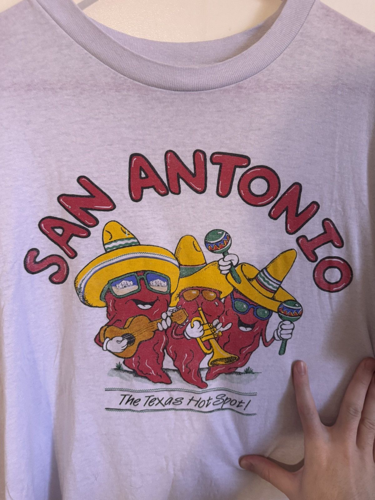 Vintage San Antonio Hot Spot Vintage Tee Size US XL / EU 56 / 4 - 2 Thumbnail