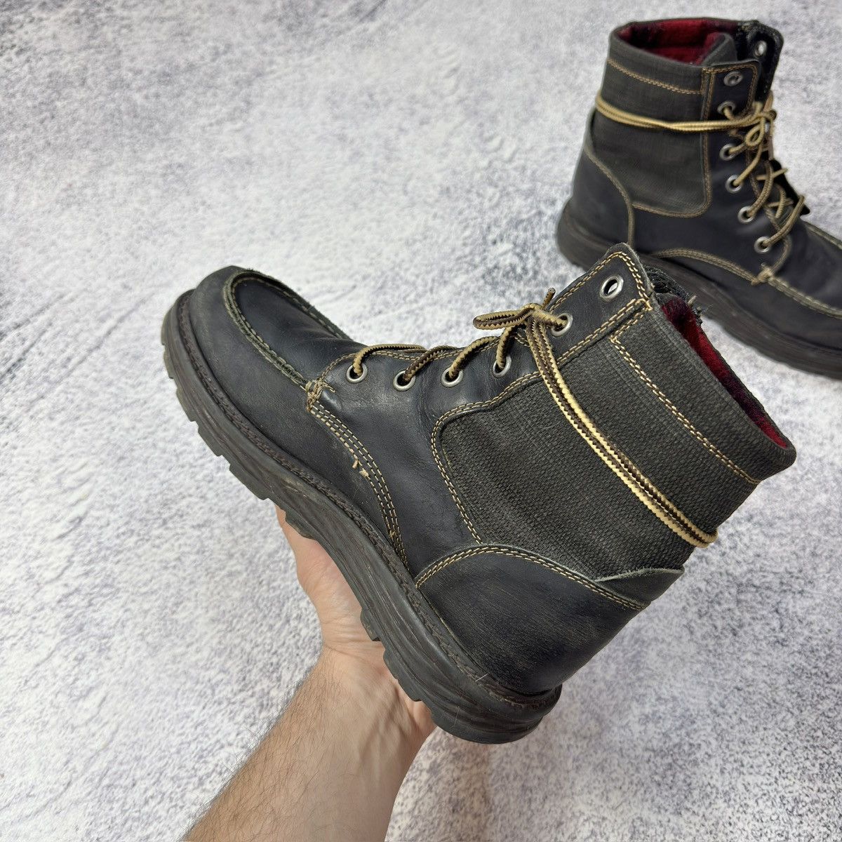 Replay × Vintage Replay Moc Toe Mens Boots Size US 8 / EU 41 - 7 Thumbnail