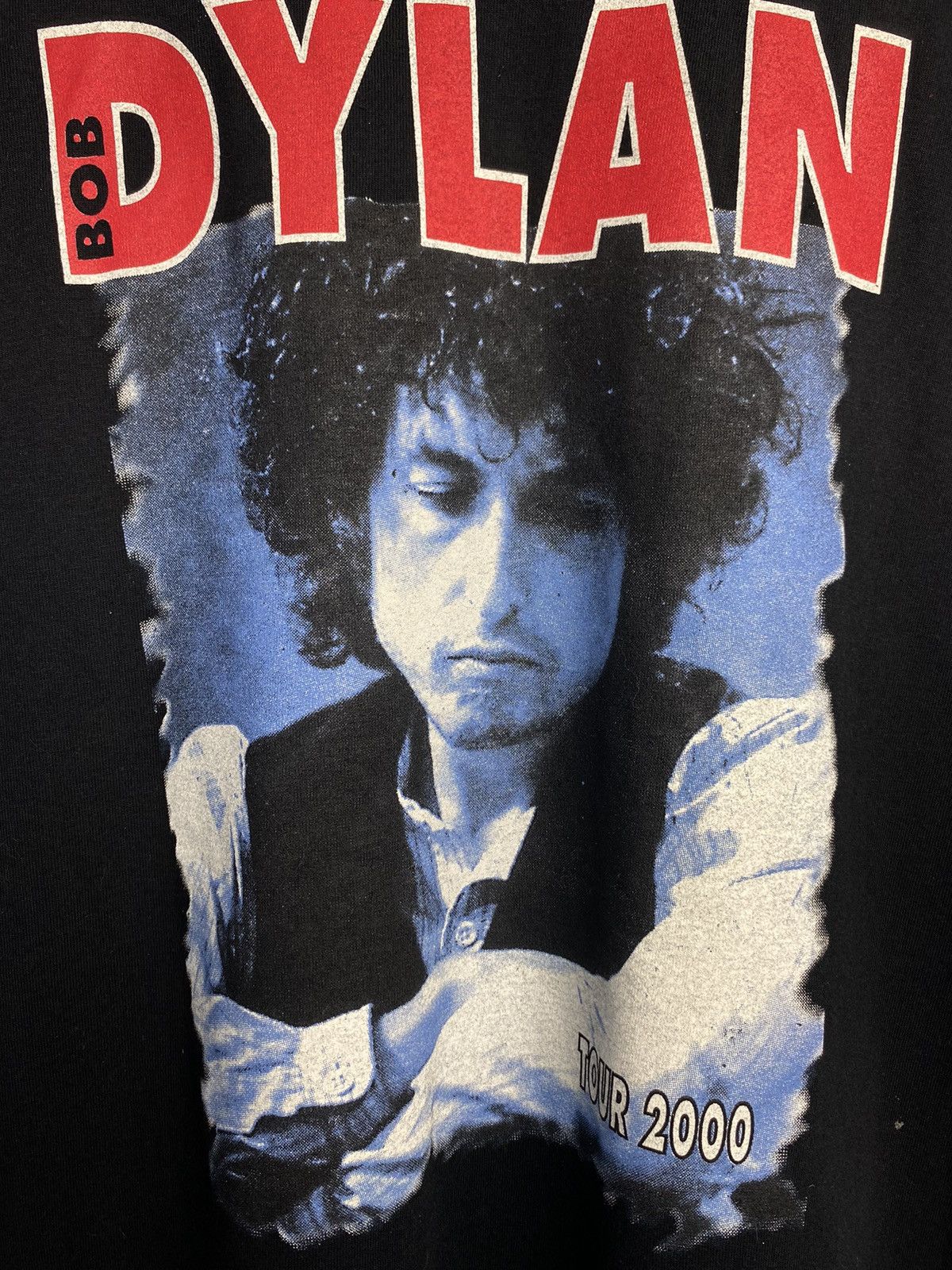 Other VINTAGE 2000 BOB DYLAN EUROPEAN TOUR TSHIRT Size US XL / EU 56 / 4 - 6 Thumbnail
