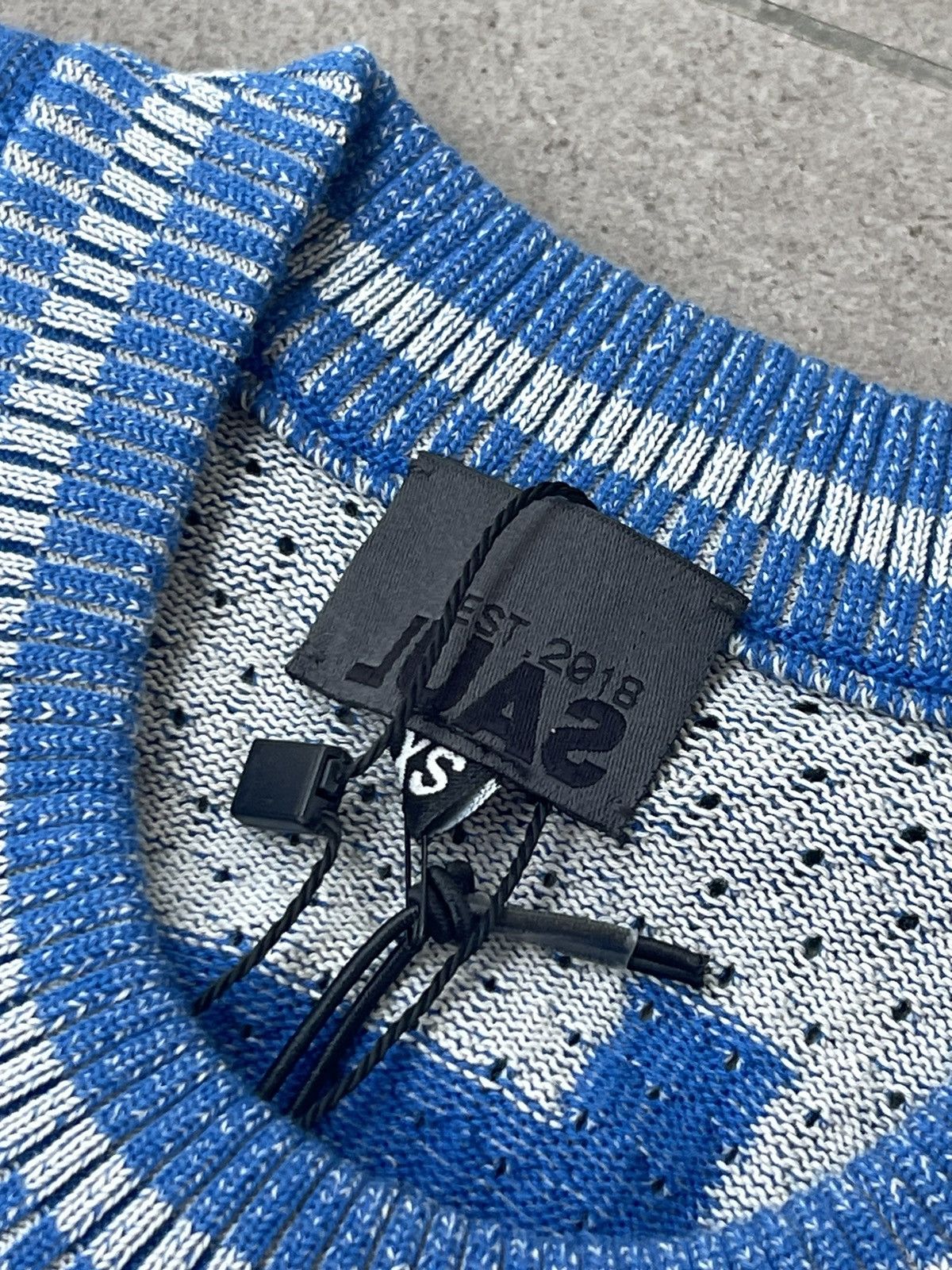 Saul Nash !DS! SS23 Saul Nash Back Logo Electric Blue Tank Top Size US XS / EU 42 / 0 - 15 Thumbnail