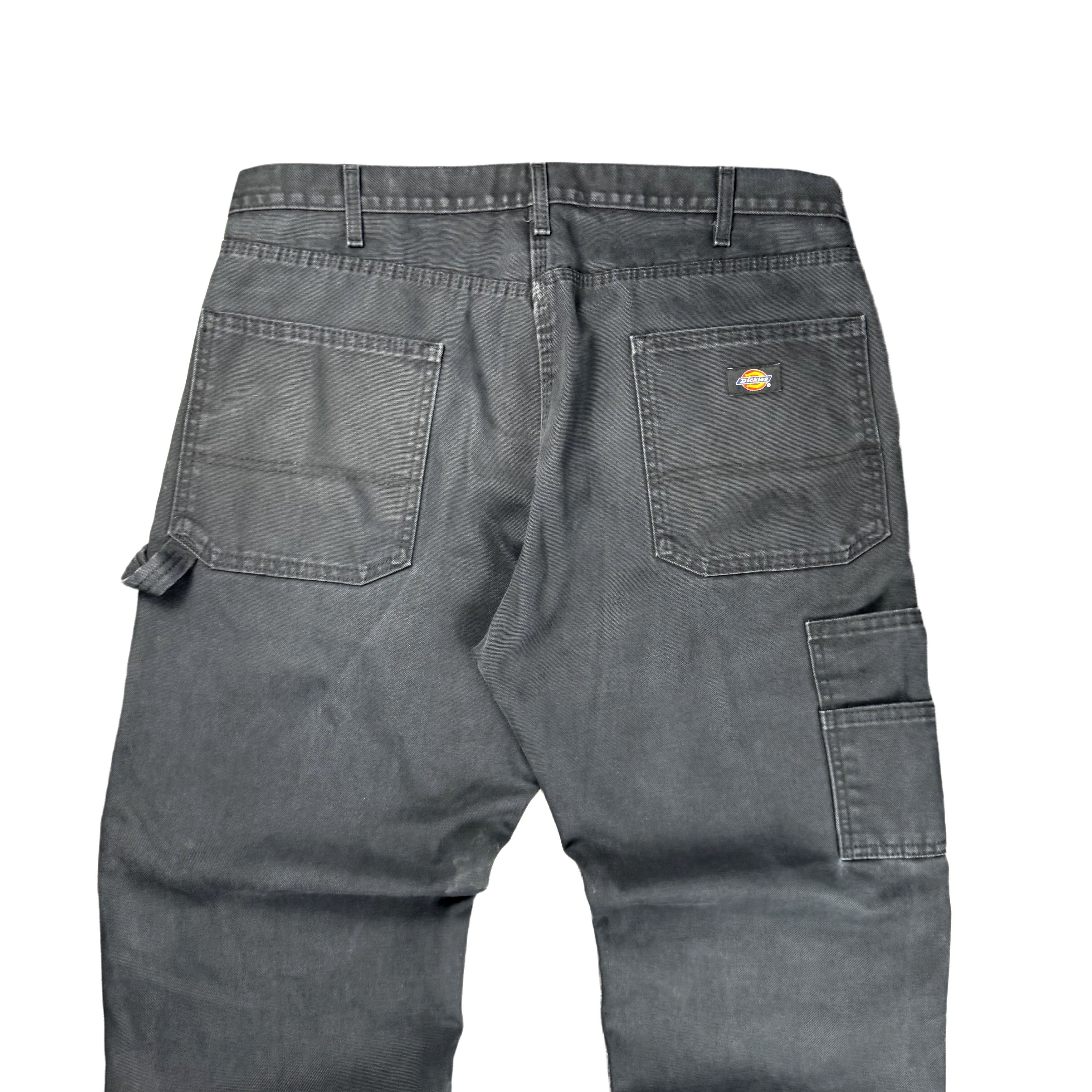 Dickies Vintage Dickies Carpenter Work Pants Black 36x30 Size US 36 / EU 52 - 4 Thumbnail