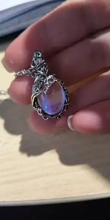 Other Teardrop Vintage Boho Pendant Artificial Gems Size ONE SIZE - 3 Thumbnail