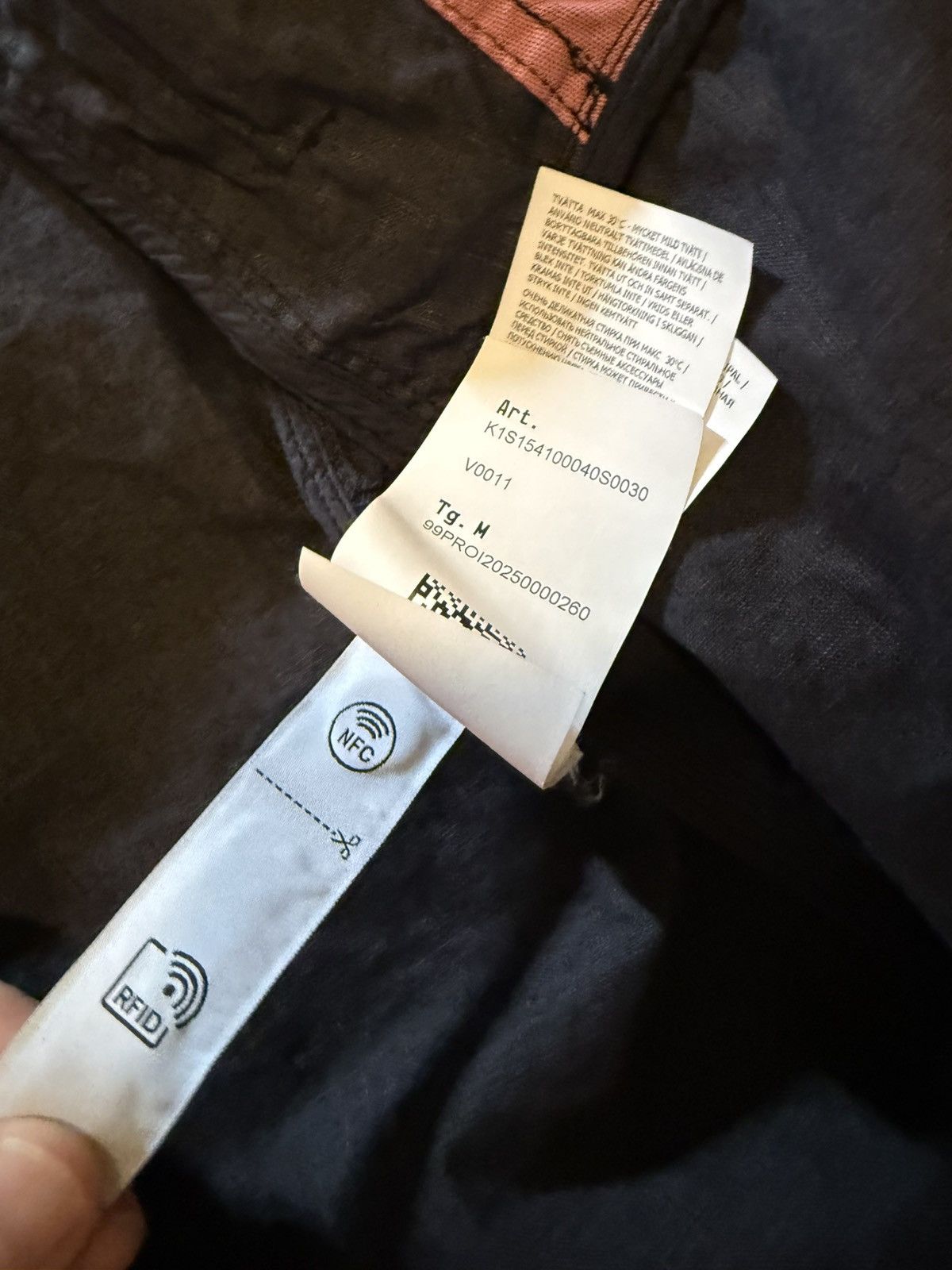 Stone Island Stone island RAW linen plated-ovd Size US M / EU 48-50 / 2 - 9 Thumbnail
