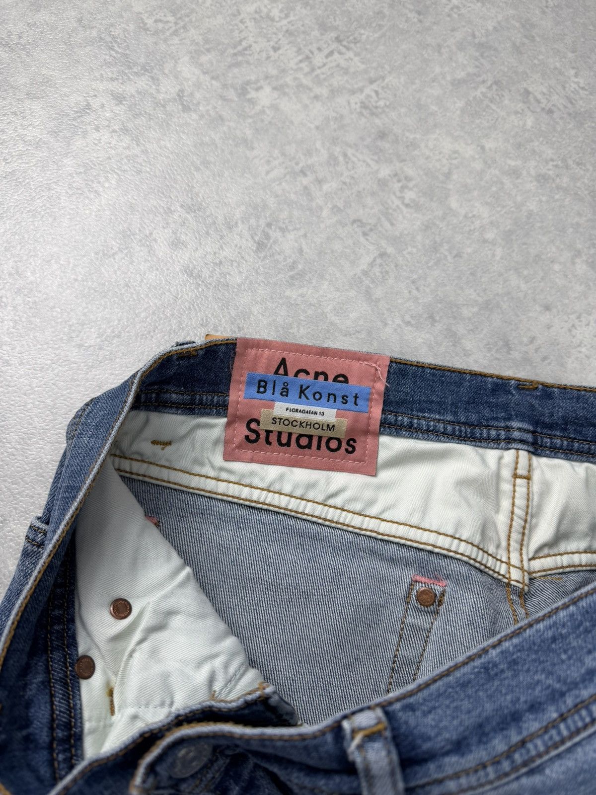 Acne Studios Acne Studios North Mod Blue Denim Jeans Size 30x32 Size US 30 / EU 46 - 6 Thumbnail