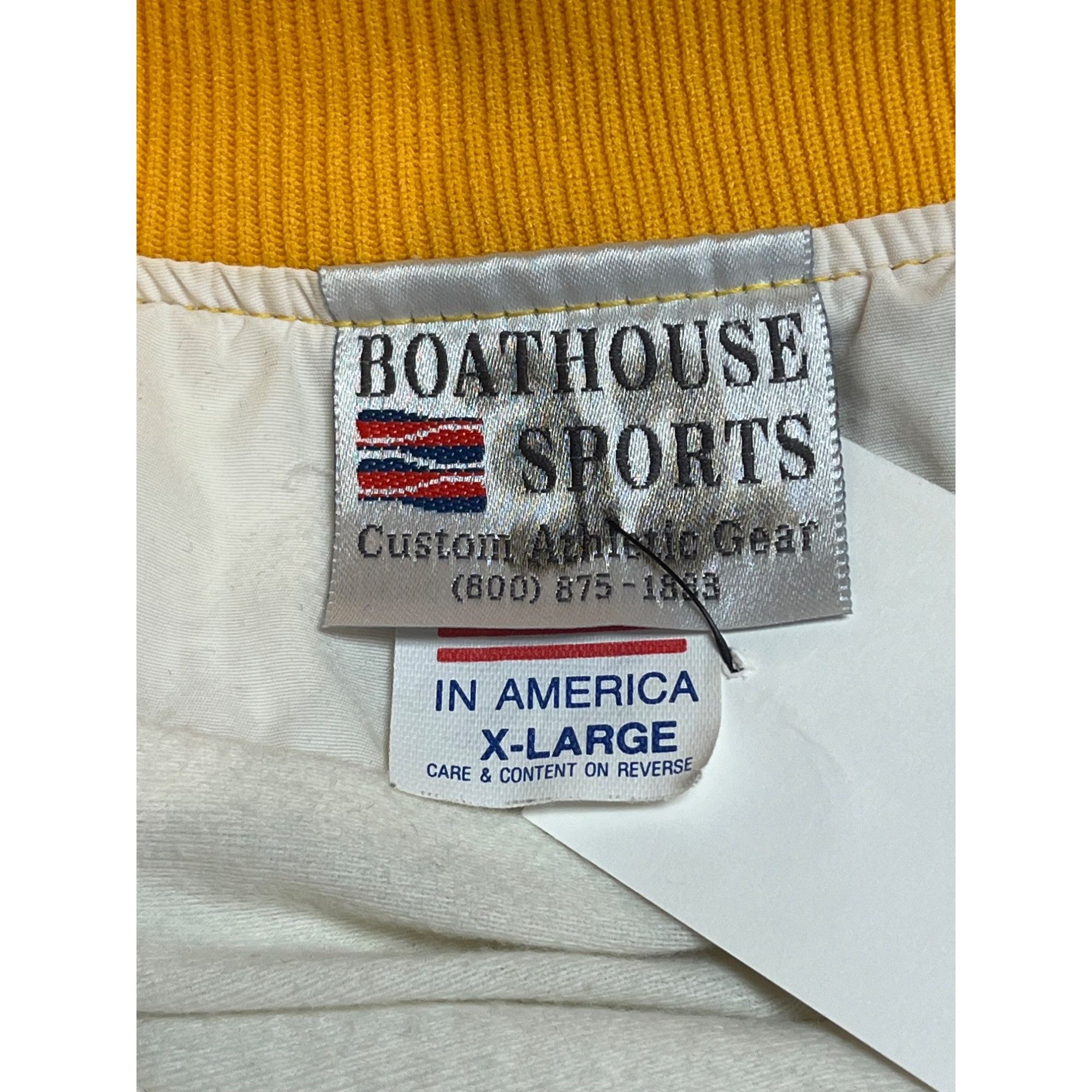 Vintage XL (W) | Vintage 90s UNC Charlotte Basketball Yellow White W Size XL / US 12-14 / IT 48-50 - 3 Thumbnail