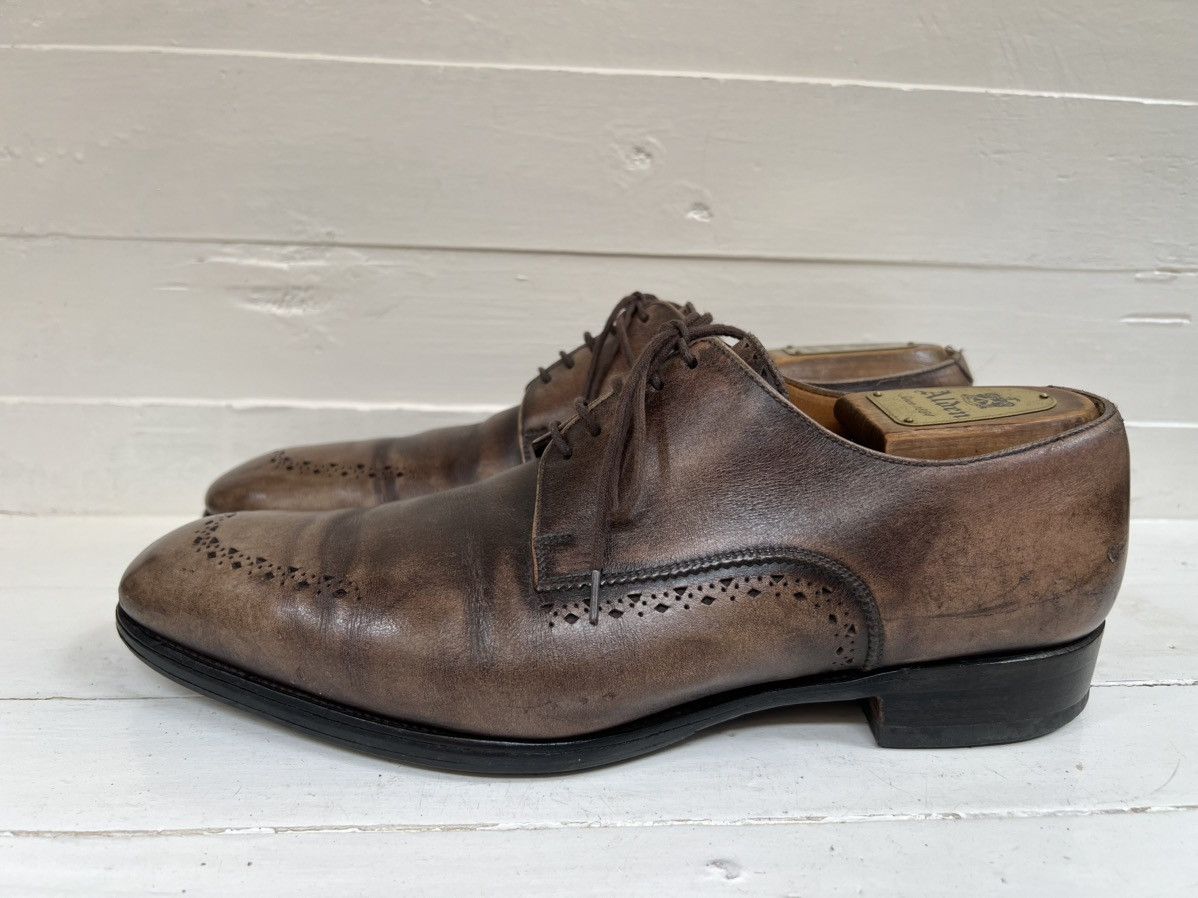 J.M. Weston Leather Derby Shoes in Brown, Men's (Size 8) — image 4 of 6