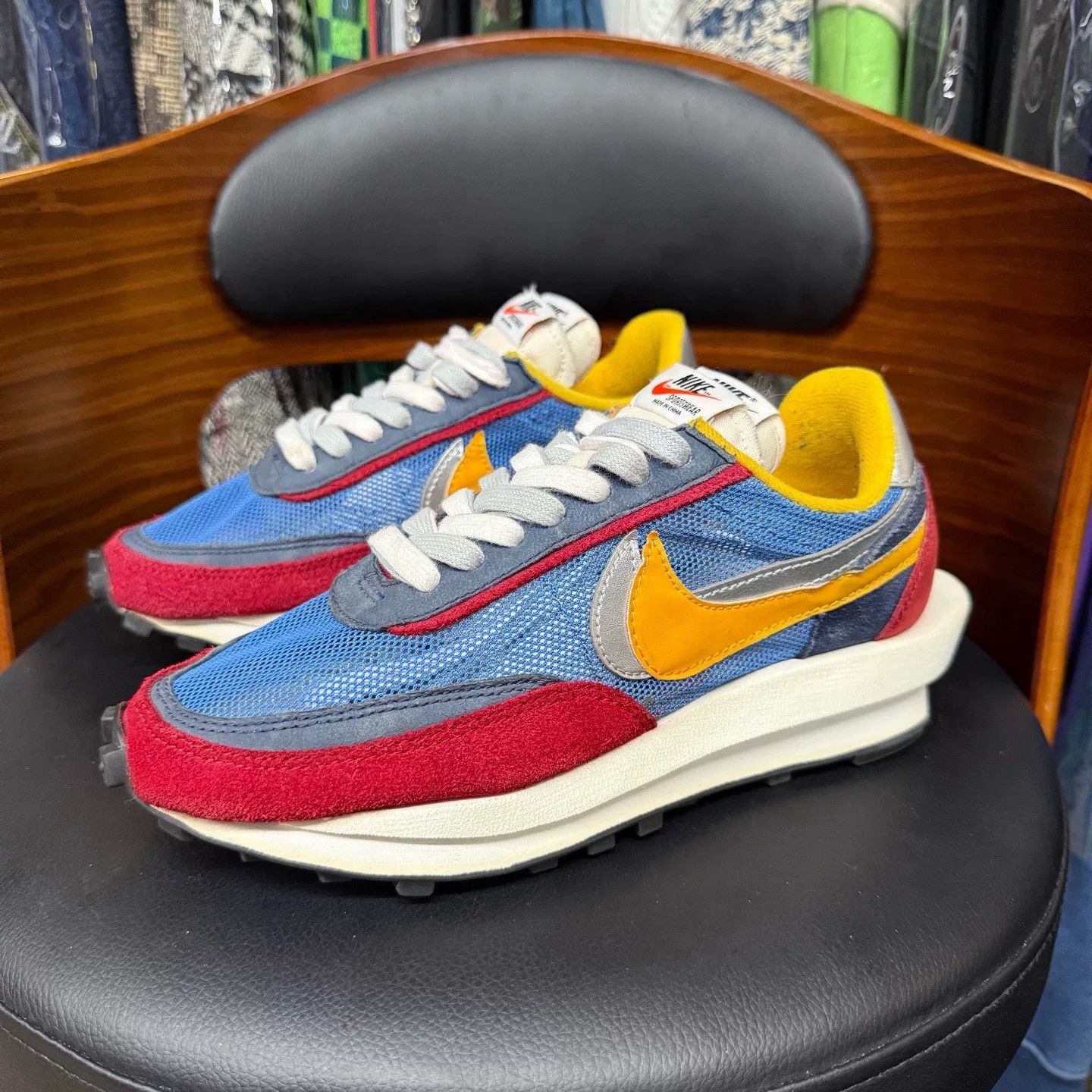 Nike Nike SACAI Collab Multi Lowtop Sneakers 38 Men Size US 6 / EU 39 - 1 Thumbnail