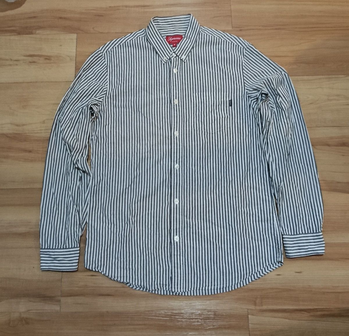 Supreme Supreme striped shirt Size US M / EU 48-50 / 2 - 1 Thumbnail
