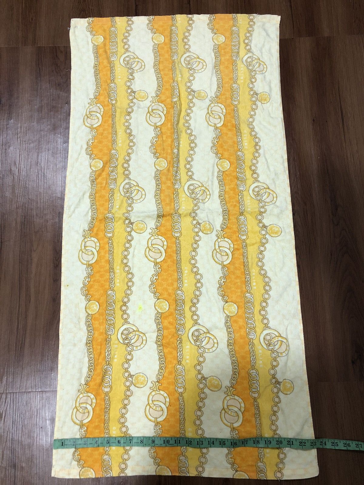 Celine × Japanese Brand × Vintage Vintage Celine Paris Fullprint Towel Size ONE SIZE - 7 Thumbnail