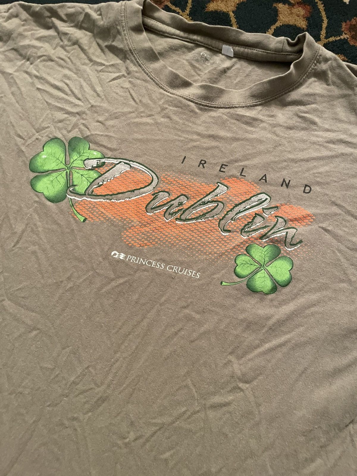 Vintage Vintage 90s Princess Cruises Dublin Ireland Graphic T-Shirt Size US L / EU 52-54 / 3 - 2 Thumbnail