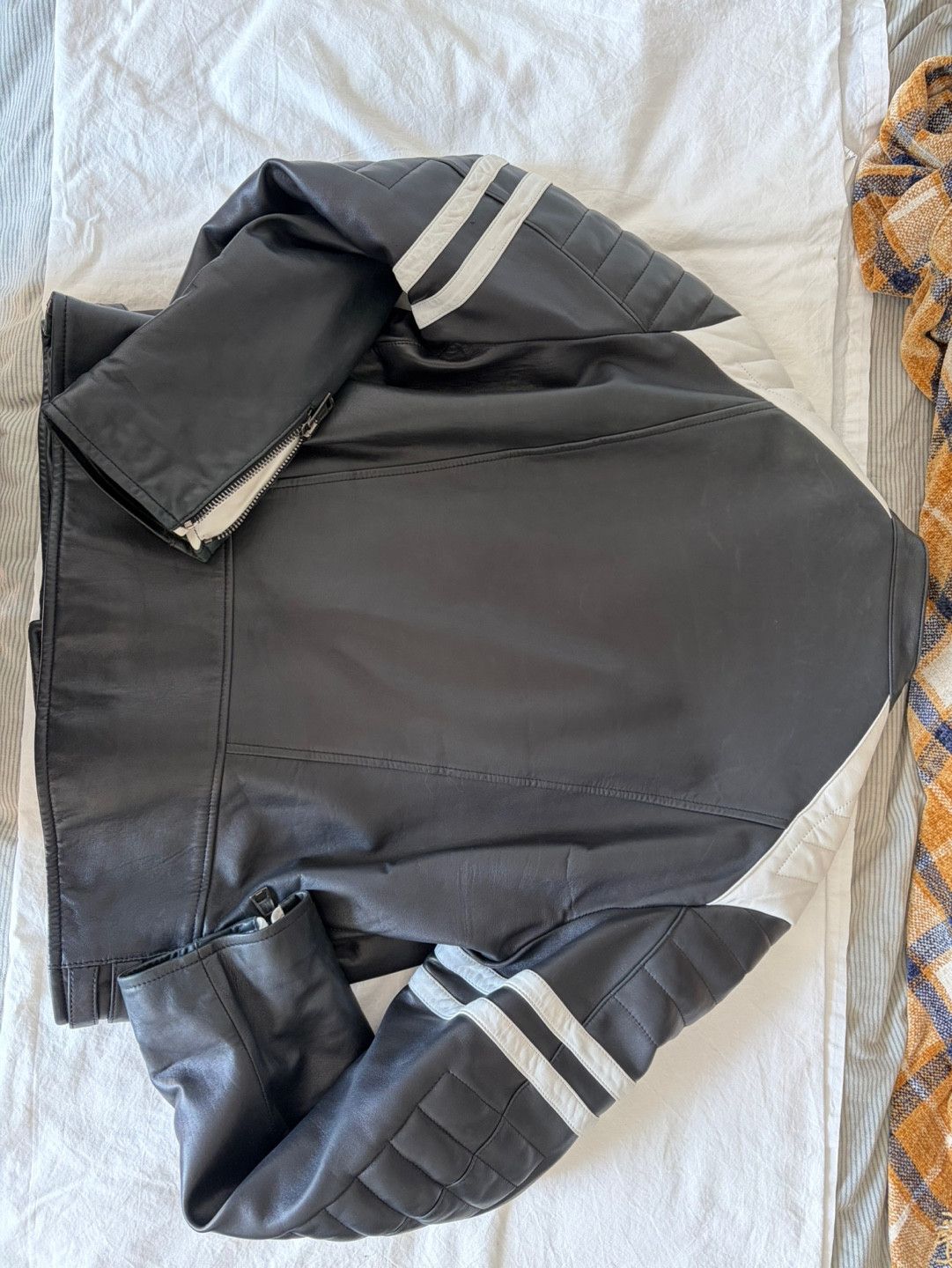 Polo Ralph Lauren Lambskin Leather Biker Jacket XL Size US XL / EU 56 / 4 - 6 Thumbnail