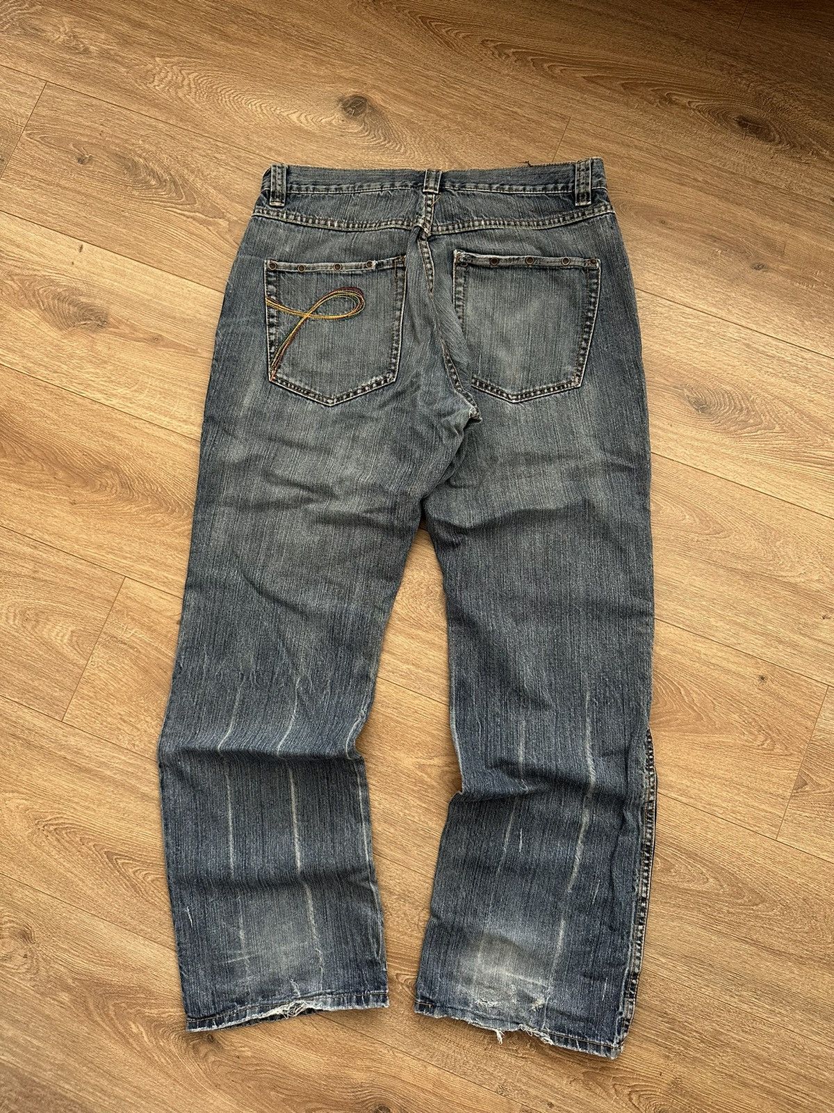 🔥VINTAGE Y2K PELLE PELLE MARC BUCHANAN BAGGY JEANS🔥
