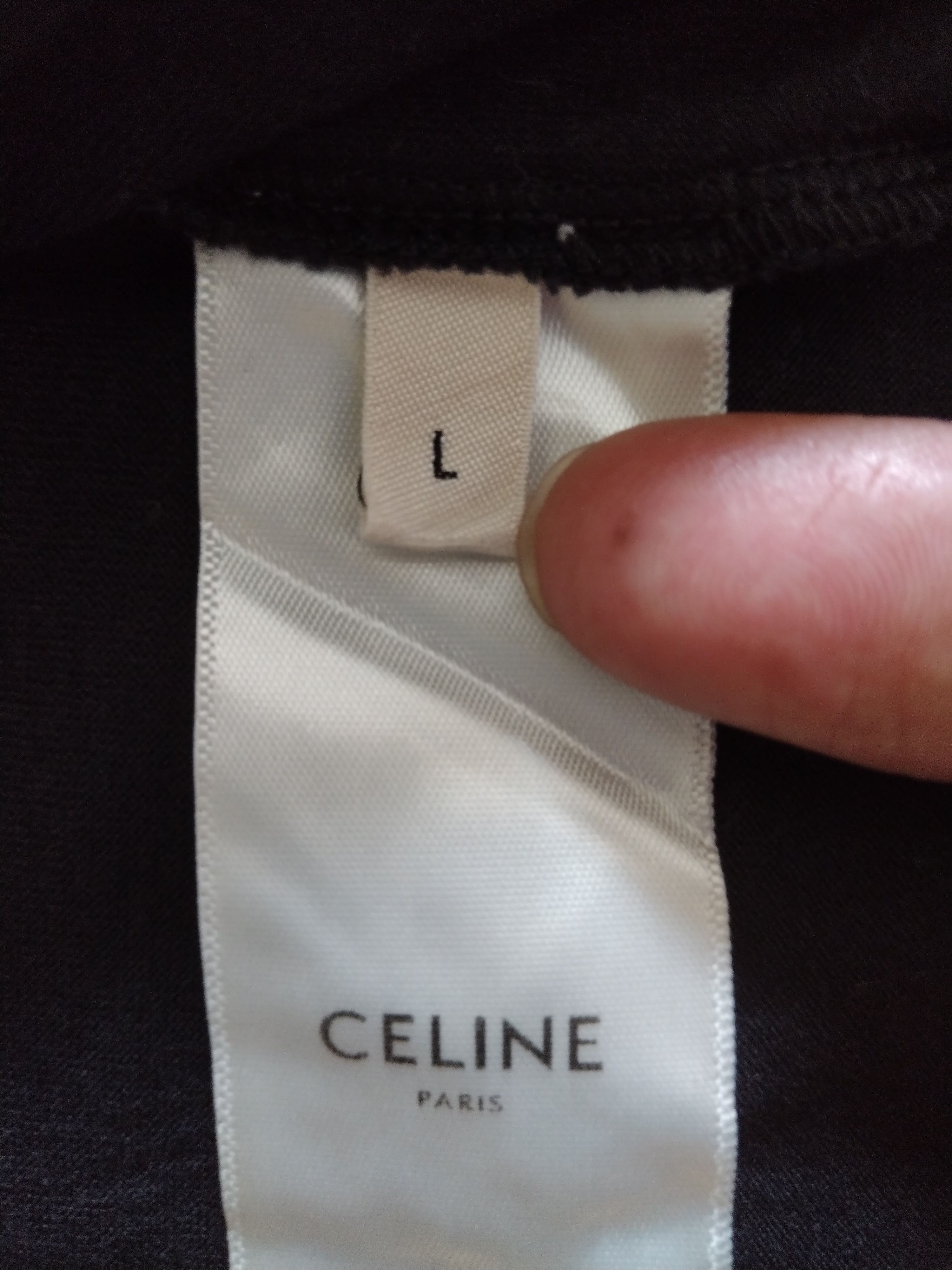 Celine 🔥Last drop! Cool Distressed LISA BLACKPINK Celine Black Tee Size US L / EU 52-54 / 3 - 20 Thumbnail