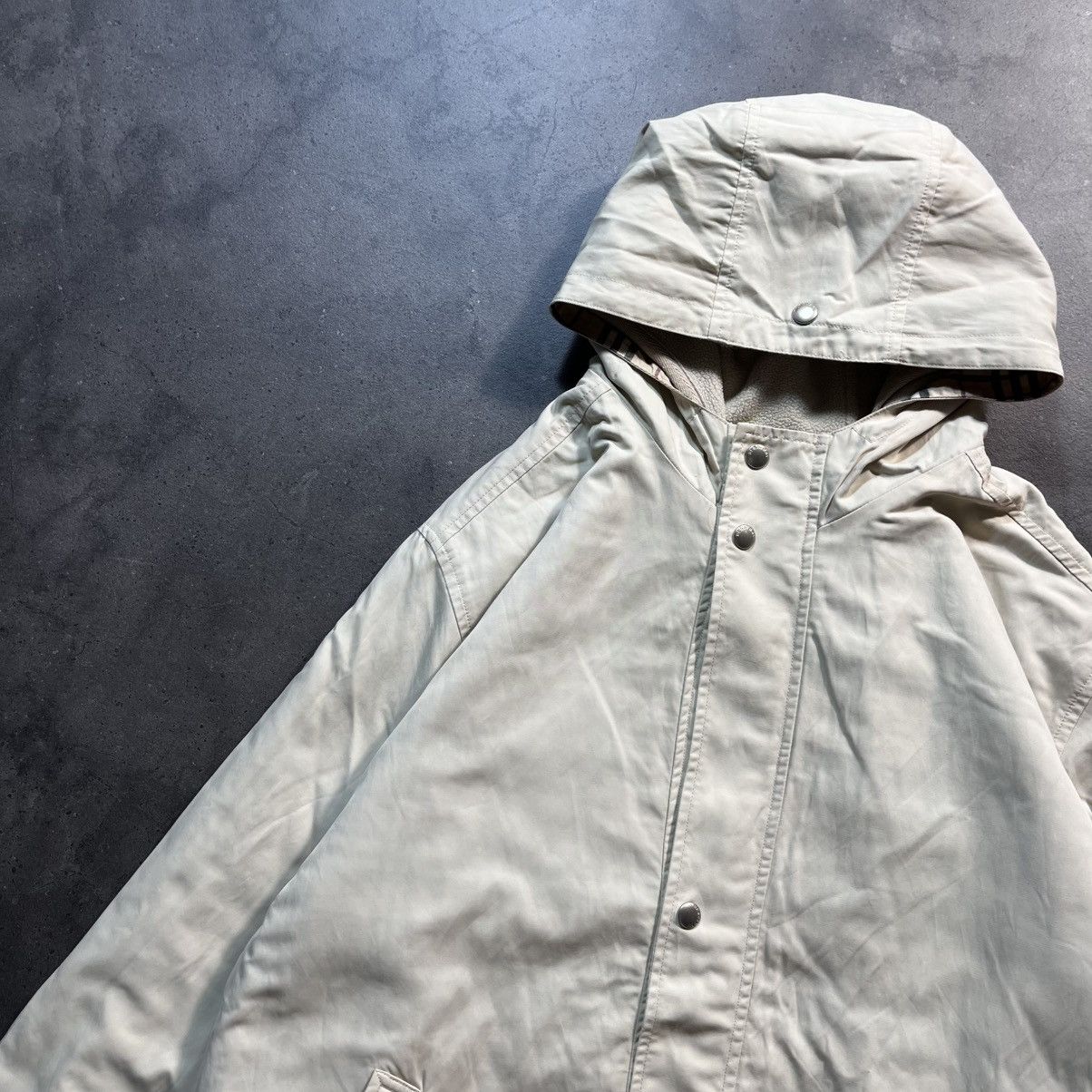 Burberry Vintage 00s Burberry London Big Logo Parka Puffer Jacket Size US S / EU 44-46 / 1 - 8 Thumbnail