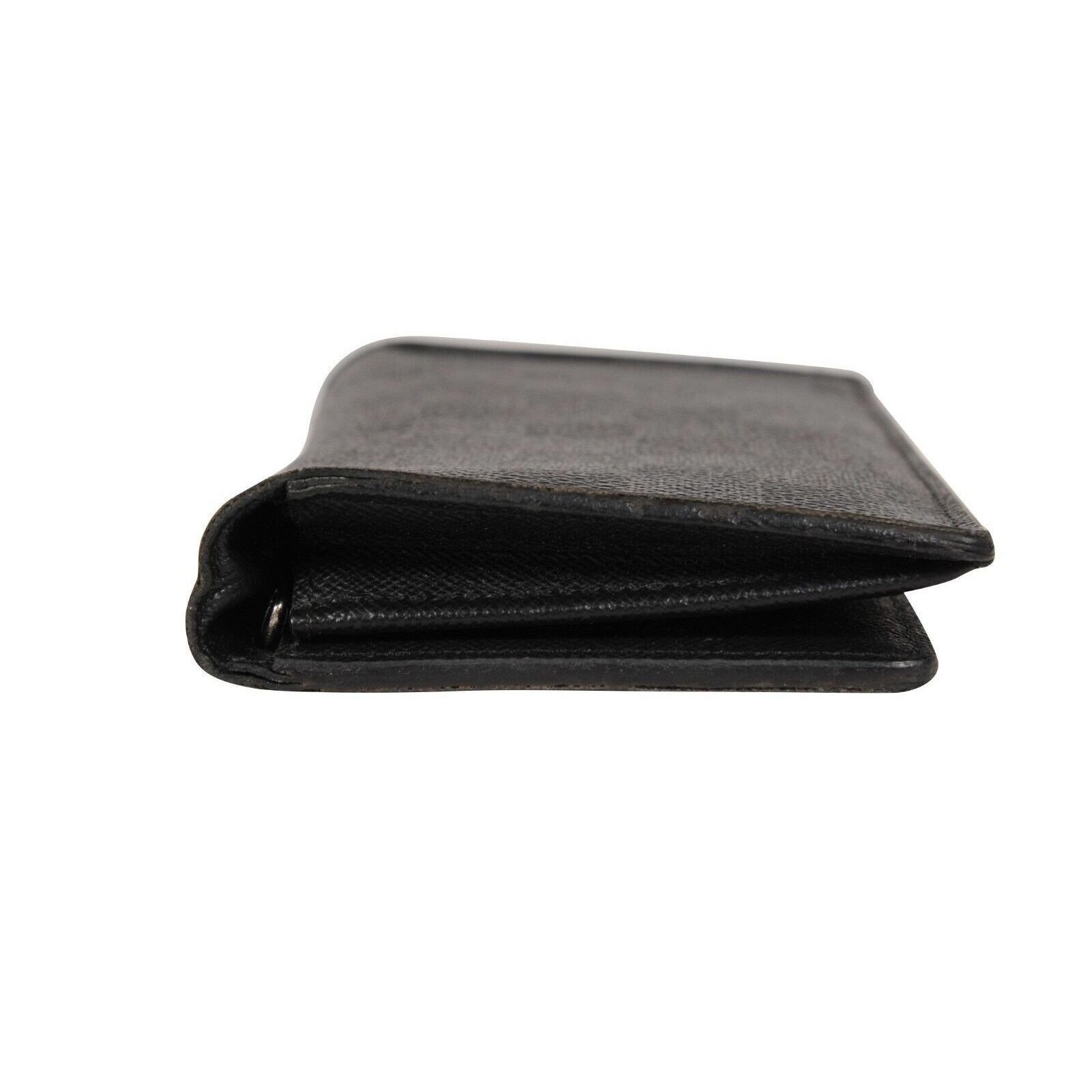 Louis Vuitton Brazza Long Wallet Black Damier Graphite 16 Canvas - 02347 Size ONE SIZE - 11 Thumbnail