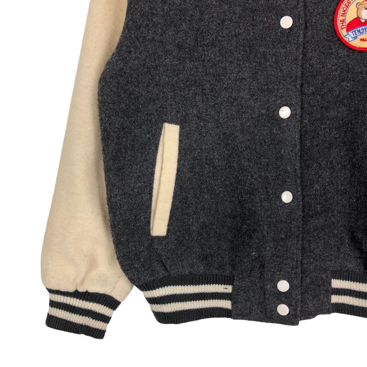 Japanese Brand 🔥Vintage Wool Varsity Jacket Snap Button Big Logo Size US S / EU 44-46 / 1 - 4 Thumbnail