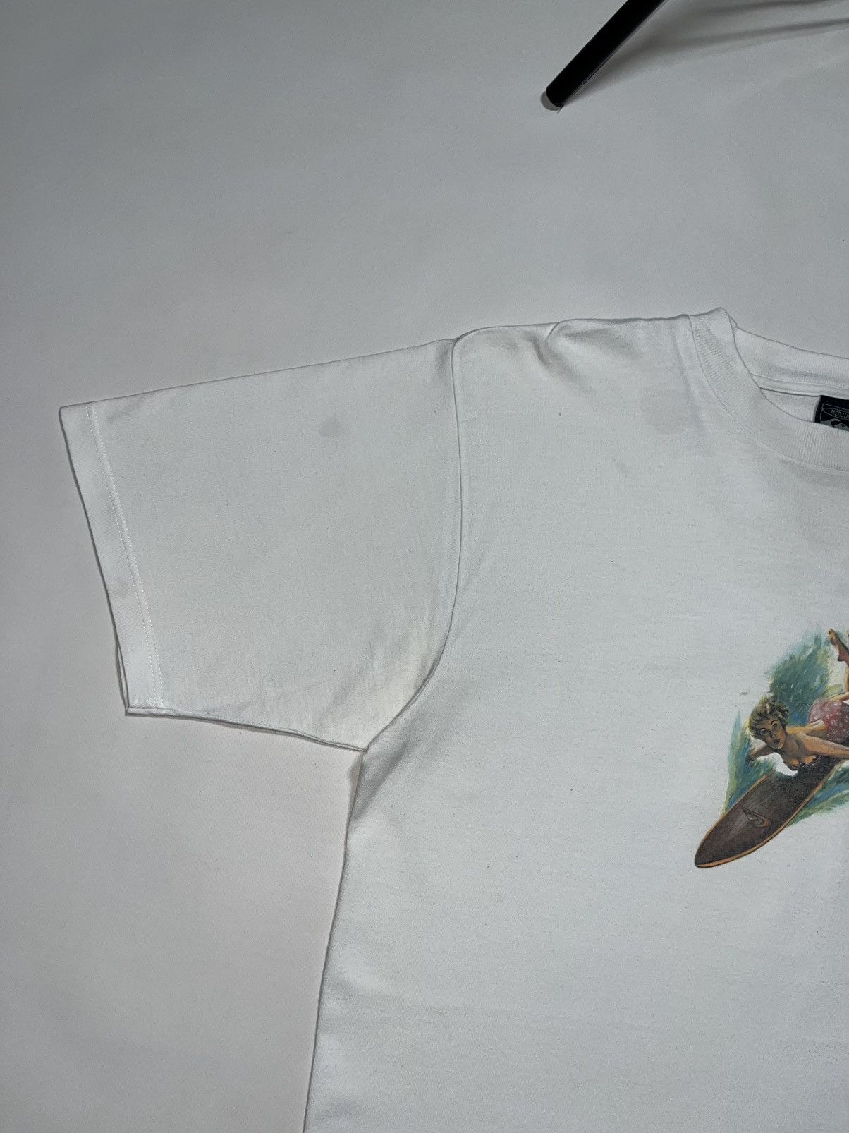 Quiksilver Vintage 90’s Quiksilver Archive Surf Style T- Shirt Size US M / EU 48-50 / 2 - 9 Thumbnail