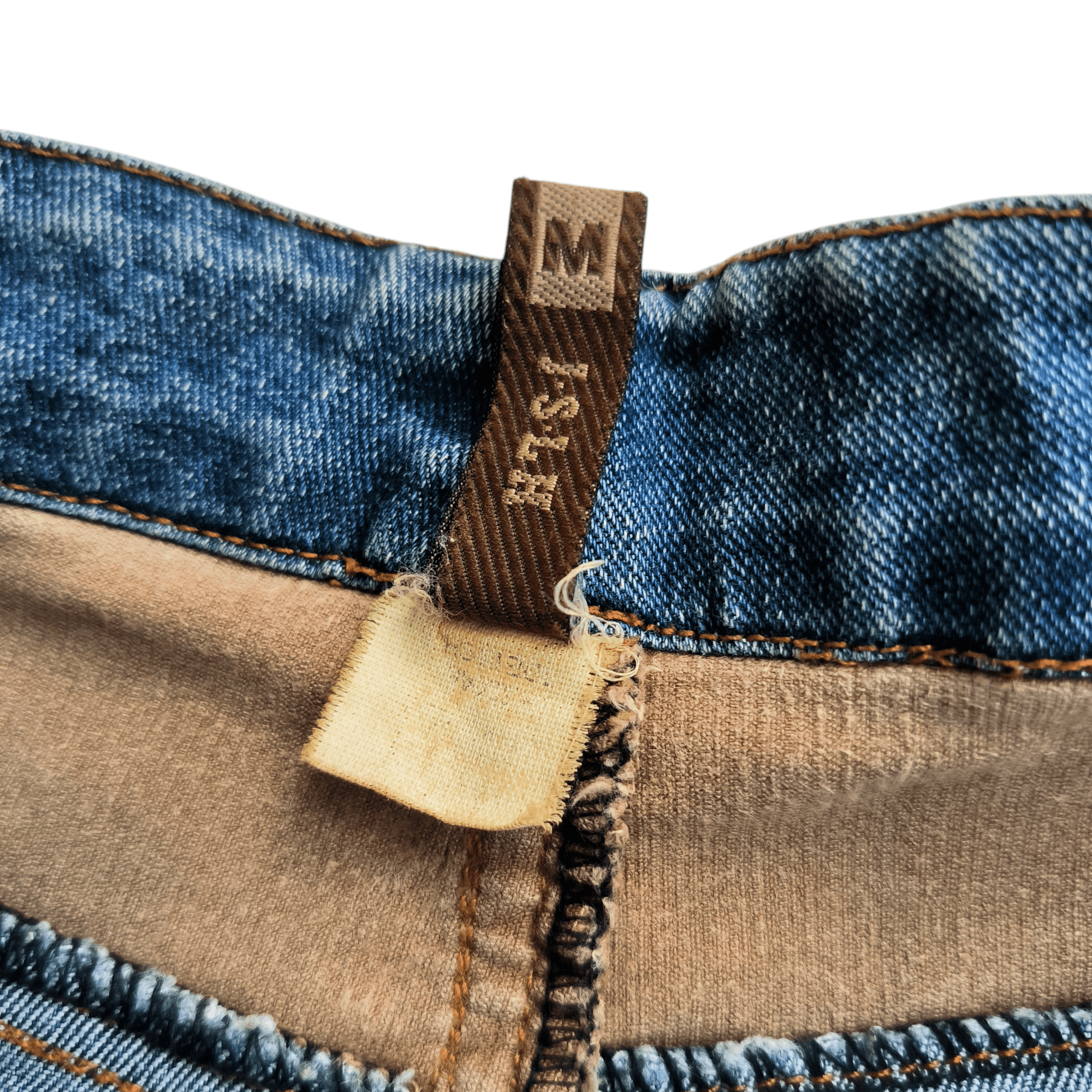 Japanese Brand Vintage 2000s JSLH Patchwork Flare Jeans Size US 30 / EU 46 - 3 Thumbnail