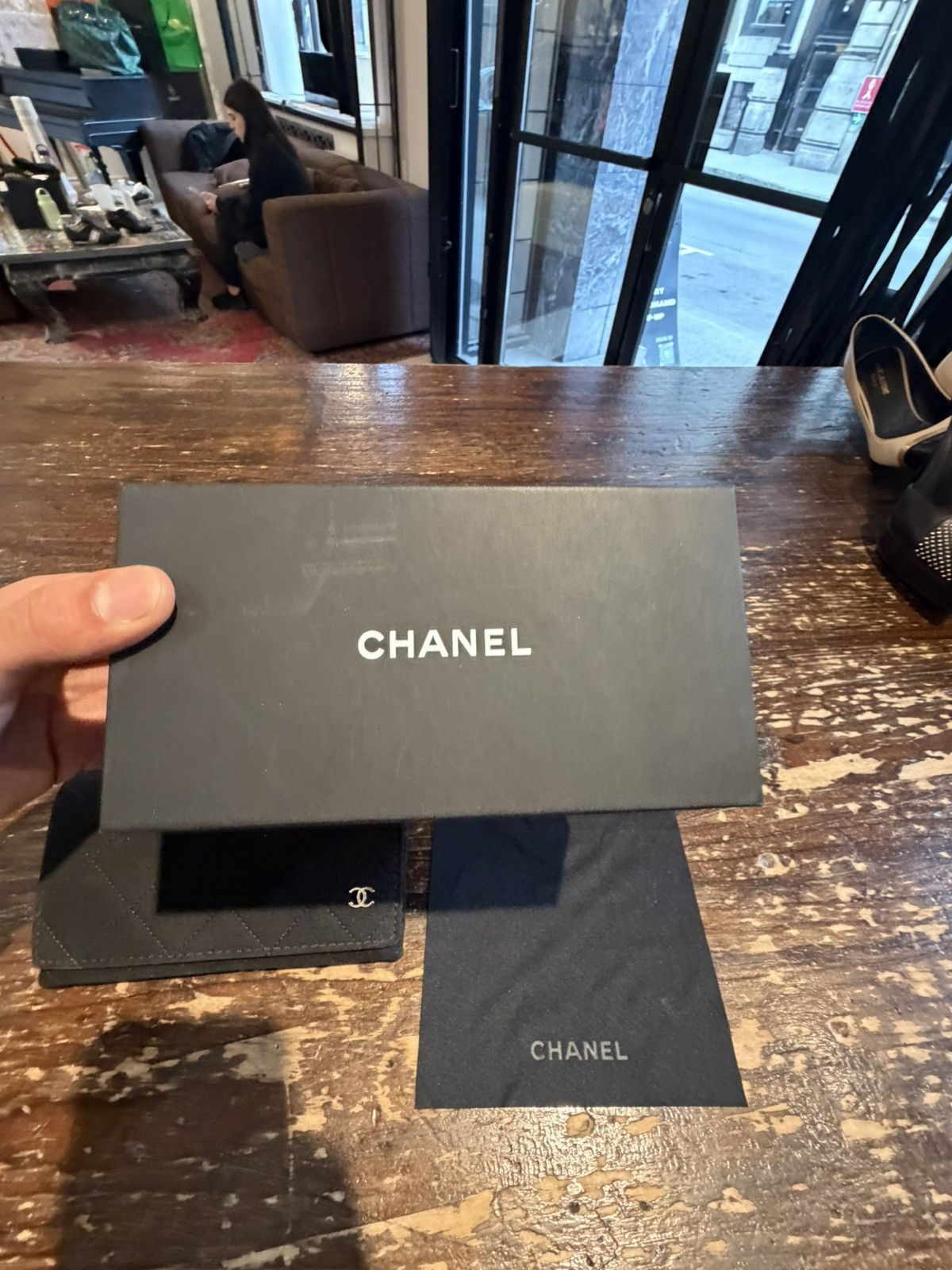 Chanel CHANEL POLARIZED SQUARE SUNGLASSES ✨ Size ONE SIZE - 3 Thumbnail