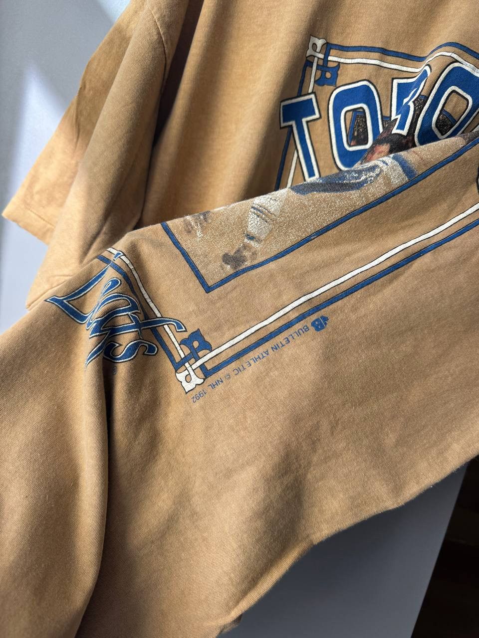 NHL Vintage 1992 TORONTO MAPLE LEAFS NHL Canada T shirt Size US XL / EU 56 / 4 - 3 Thumbnail