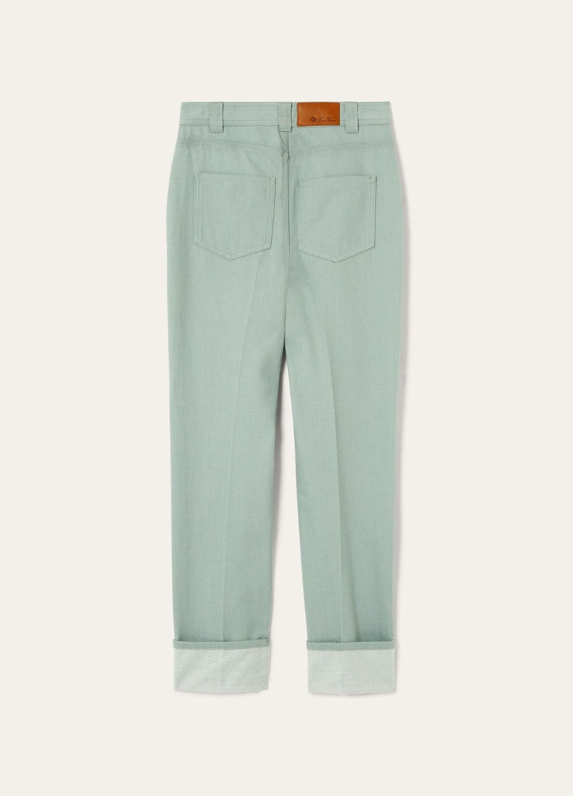 Loro Piana o1srvl11e0526 FAP4171 Garey Jeans in Light Blue Size 26" / US 2 / IT 38 - 2 Thumbnail