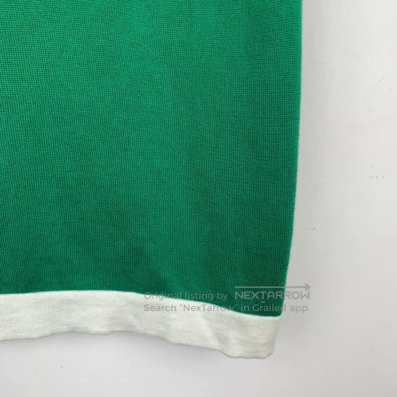 Hermes Hermes Green round-neck cotton knit short-sleeve Size US S / EU 44-46 / 1 - 5 Thumbnail