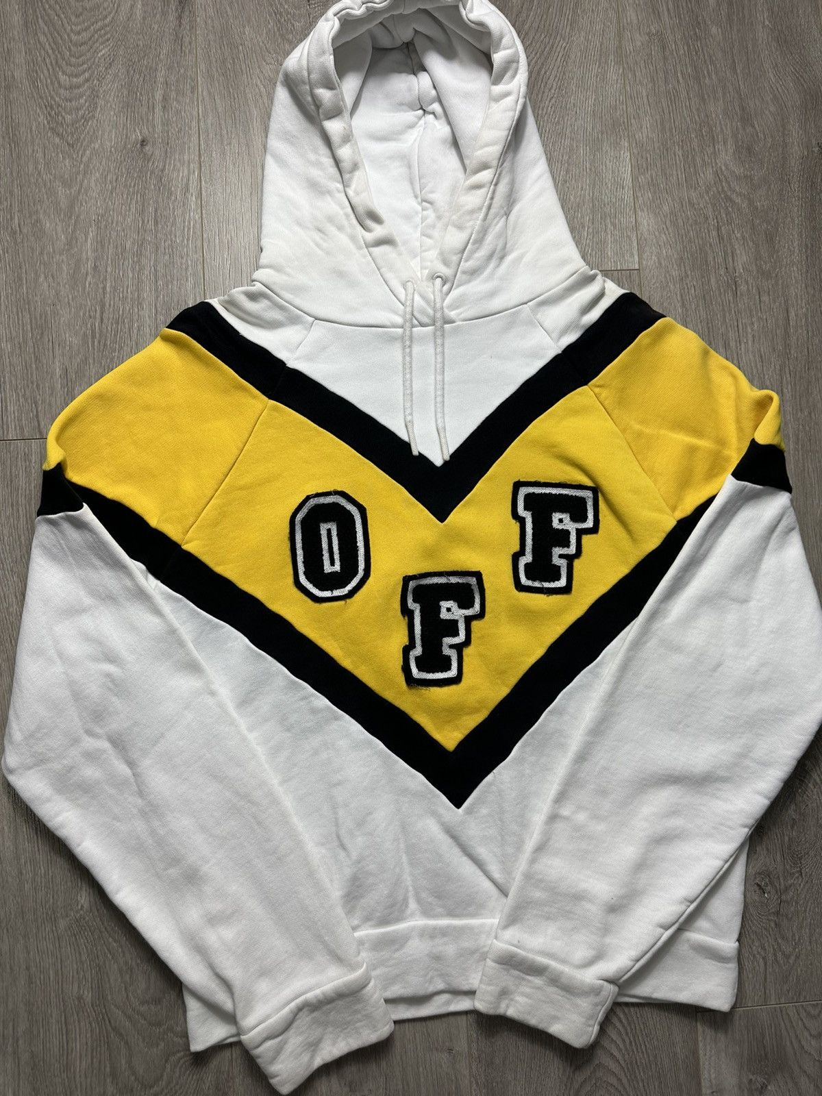 Off-White Off-White “OFF” College Style Hoodie Size US S / EU 44-46 / 1 - 2 Thumbnail