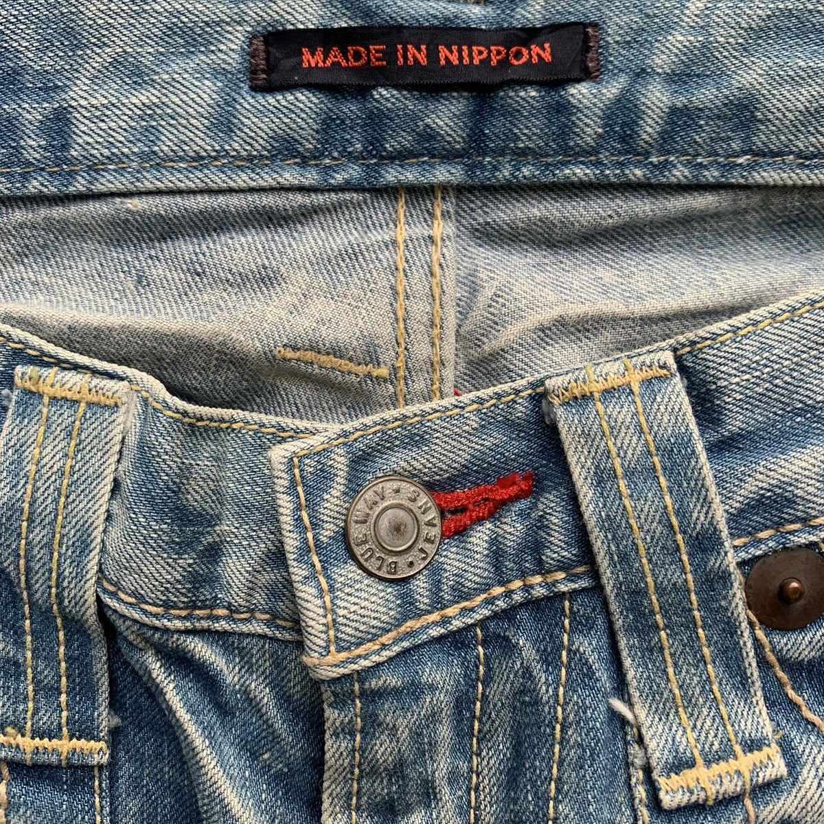 Japanese Brand Rare Vintage Japanese Brand Distressed Artisan Flared Jeans Size US 34 / EU 50 - 5 Thumbnail