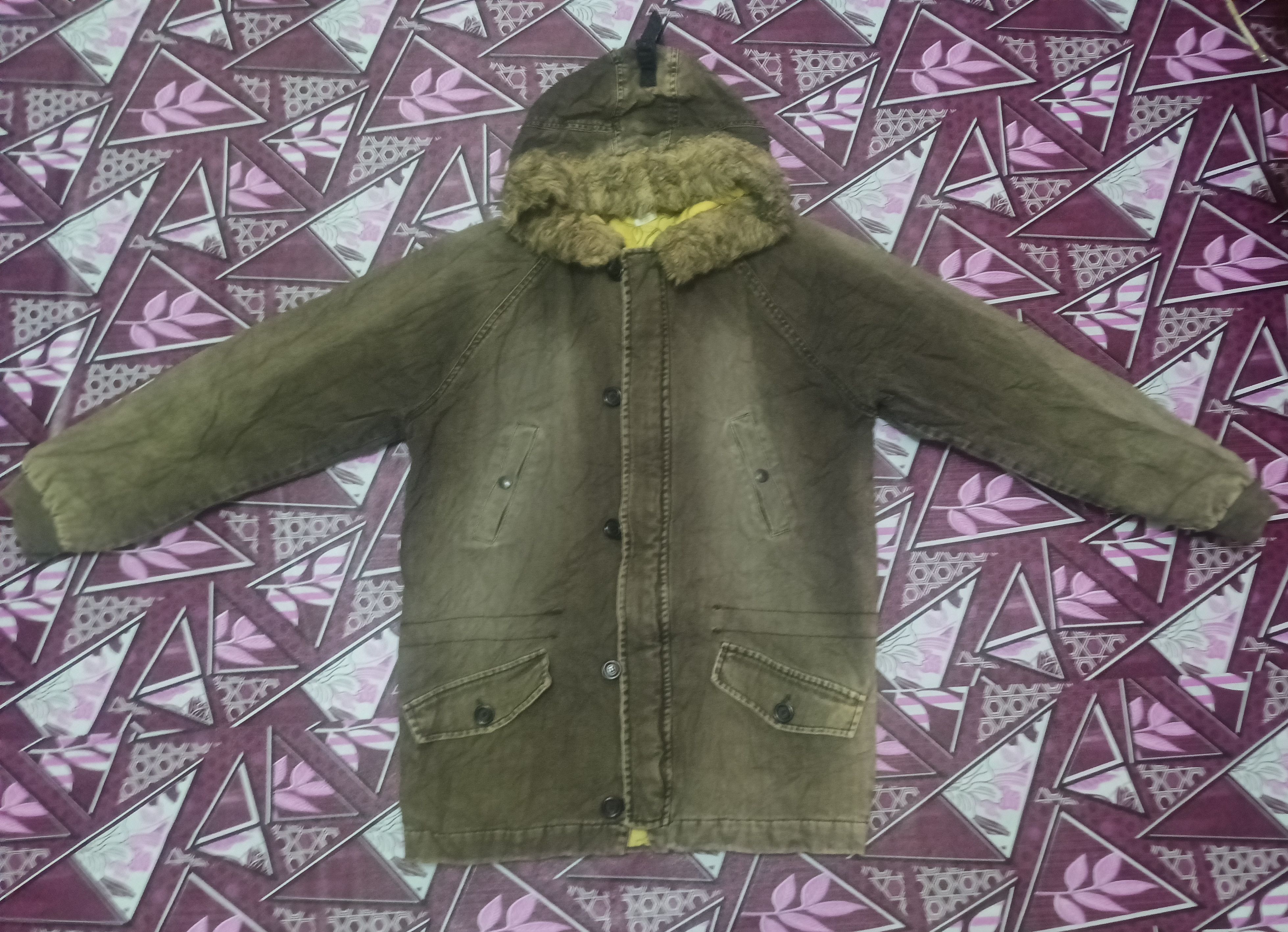 55DSL 55 DSL Sun faded Distressed Thrashed Denim Jacket Size US M / EU 48-50 / 2 - 1 Thumbnail
