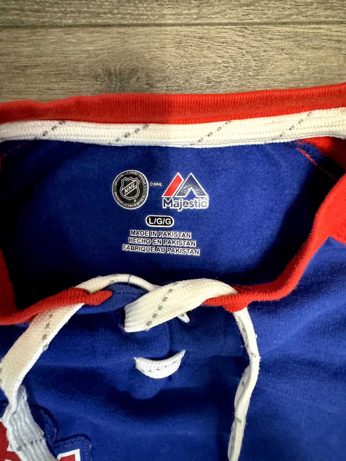 Majestic Majestic New York Rangers Sweatshirt Pull Over Size ONE SIZE - 4 Thumbnail