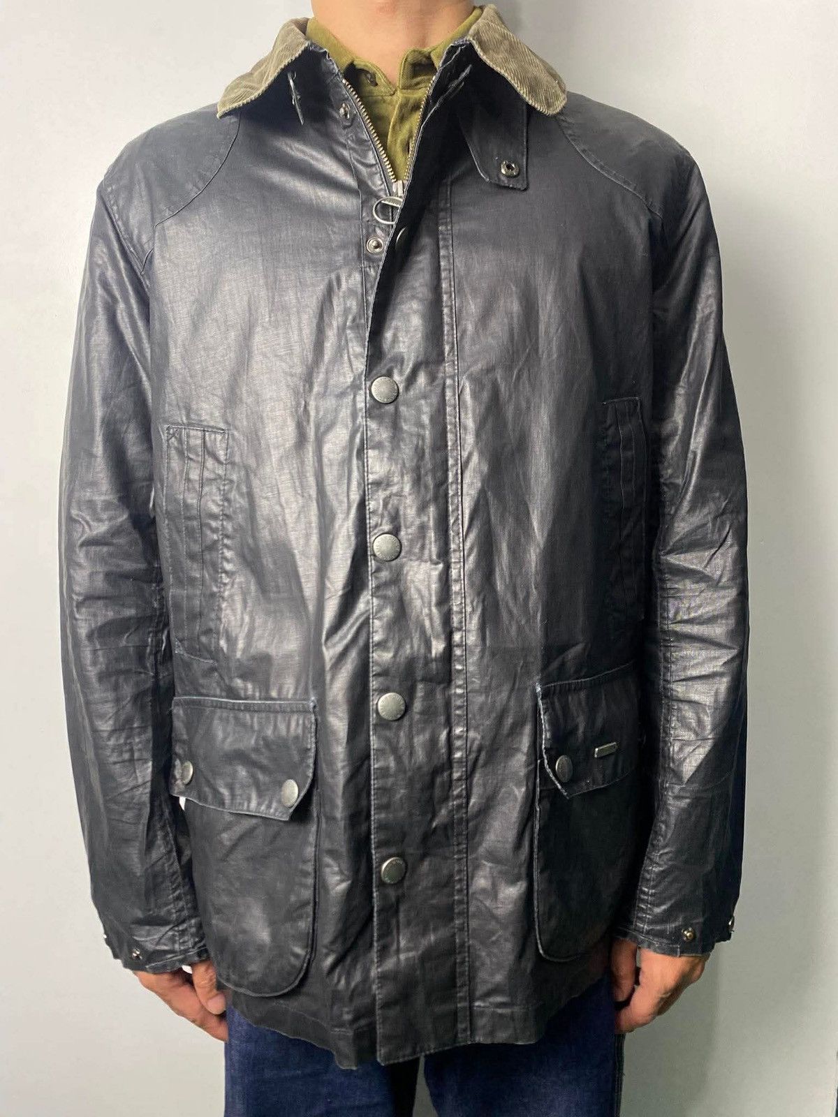 Barbour Barbour Rustic Bedale Waxed Cotton Jacket Size US M / EU 48-50 / 2 - 2 Thumbnail