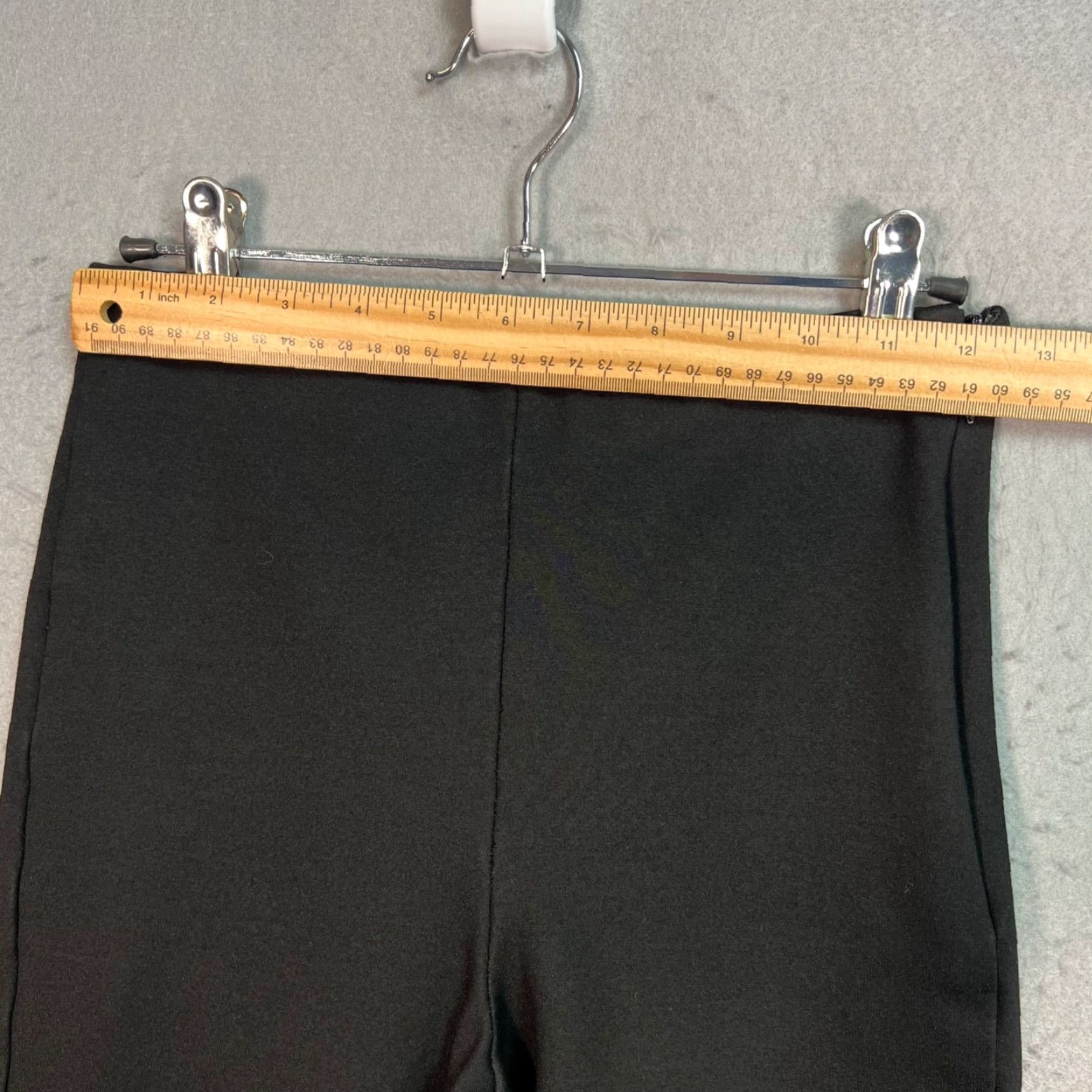 Zara Zara Womens XS Black Flared Leg High Waist Pants Dress Pants Formal Casual Women's XS Flared Leg Pants Size 26" / US 2 / IT 38 - 4 Thumbnail