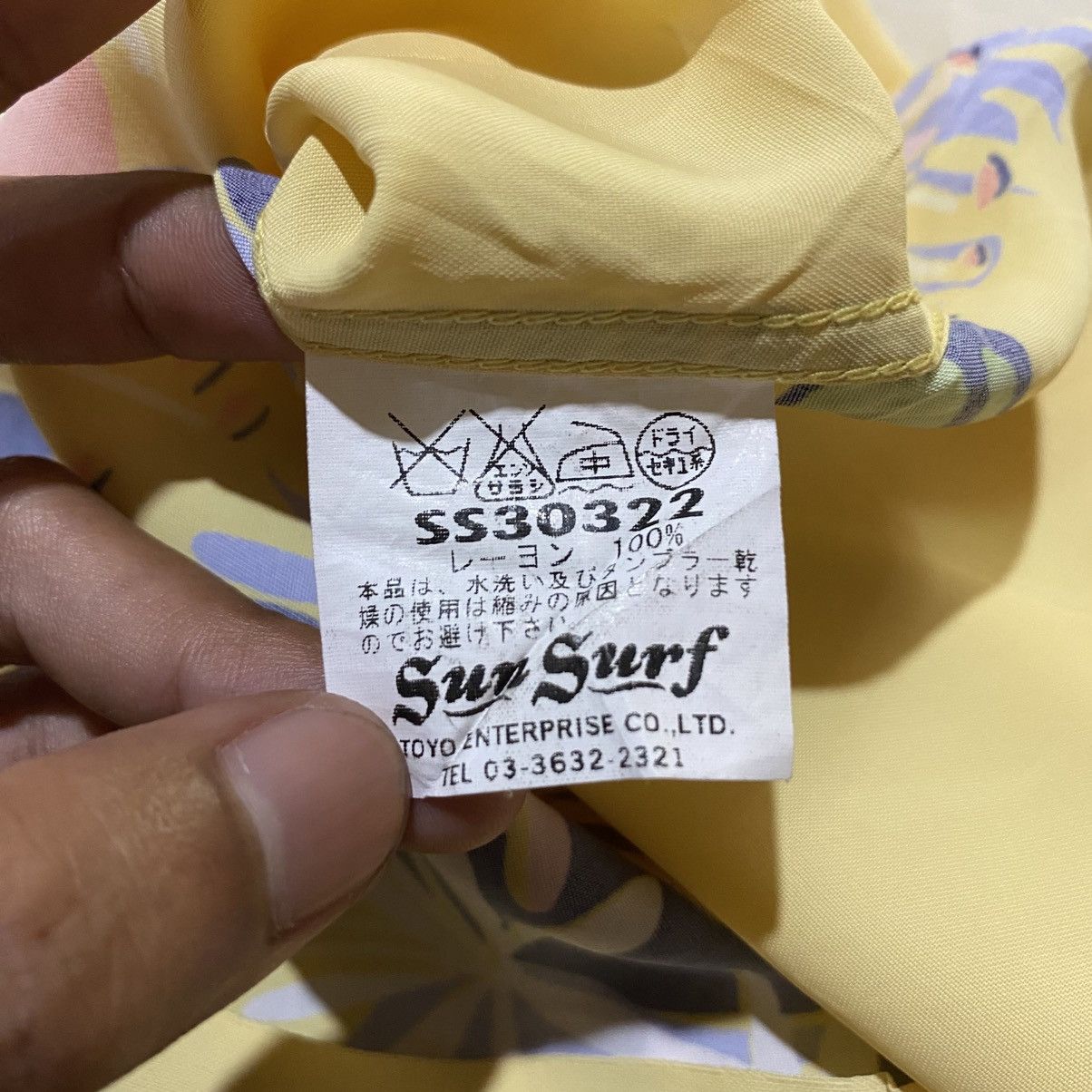 Sun Surf SUN SURF Aloha Flower Open Collar Shirt 100% Rayon Size US L / EU 52-54 / 3 - 5 Thumbnail