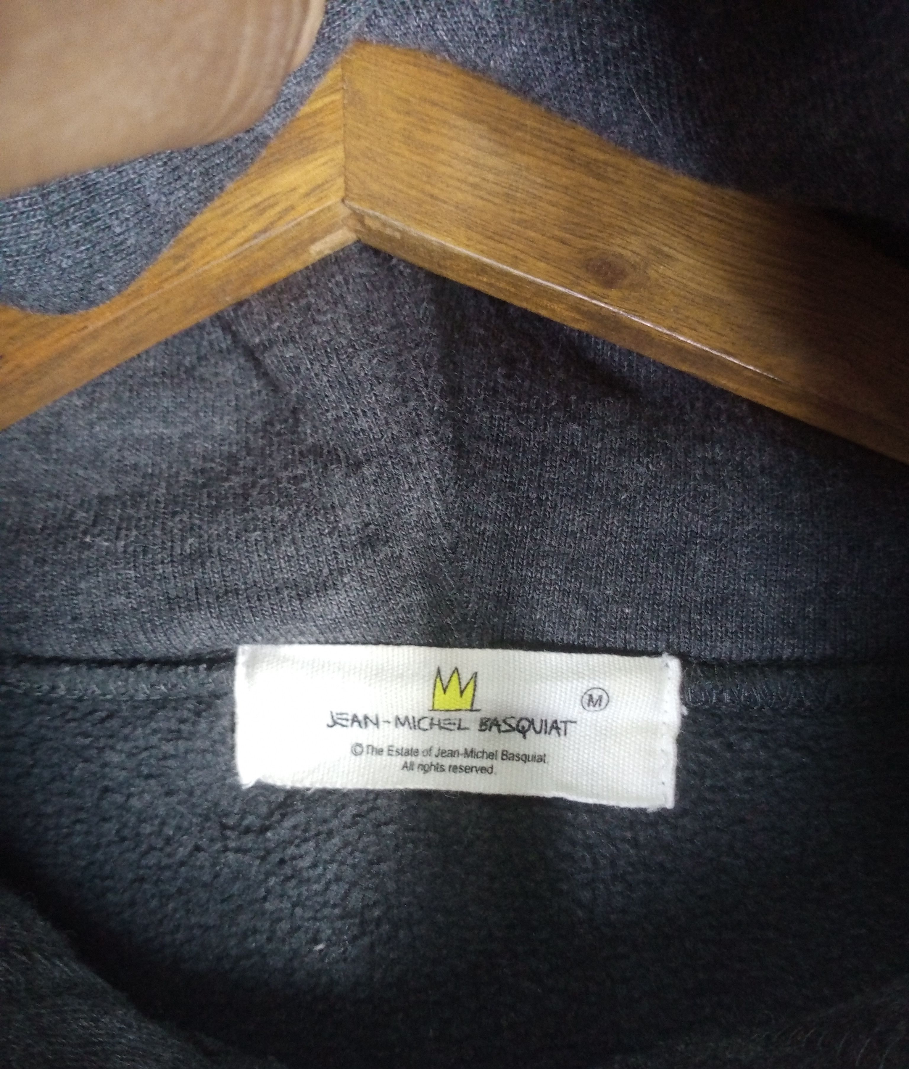 Jean-Michel Basquiat Rare Jean Micheal Basquit Miles Davis All Stars Hoodie Size US L / EU 52-54 / 3 - 5 Thumbnail
