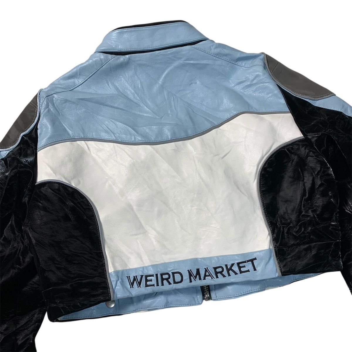 Japanese Brand 2000s Weird Market Bikers Leather Jacket Ifsix Lgb Style Size S / US 4 / IT 40 - 10 Thumbnail