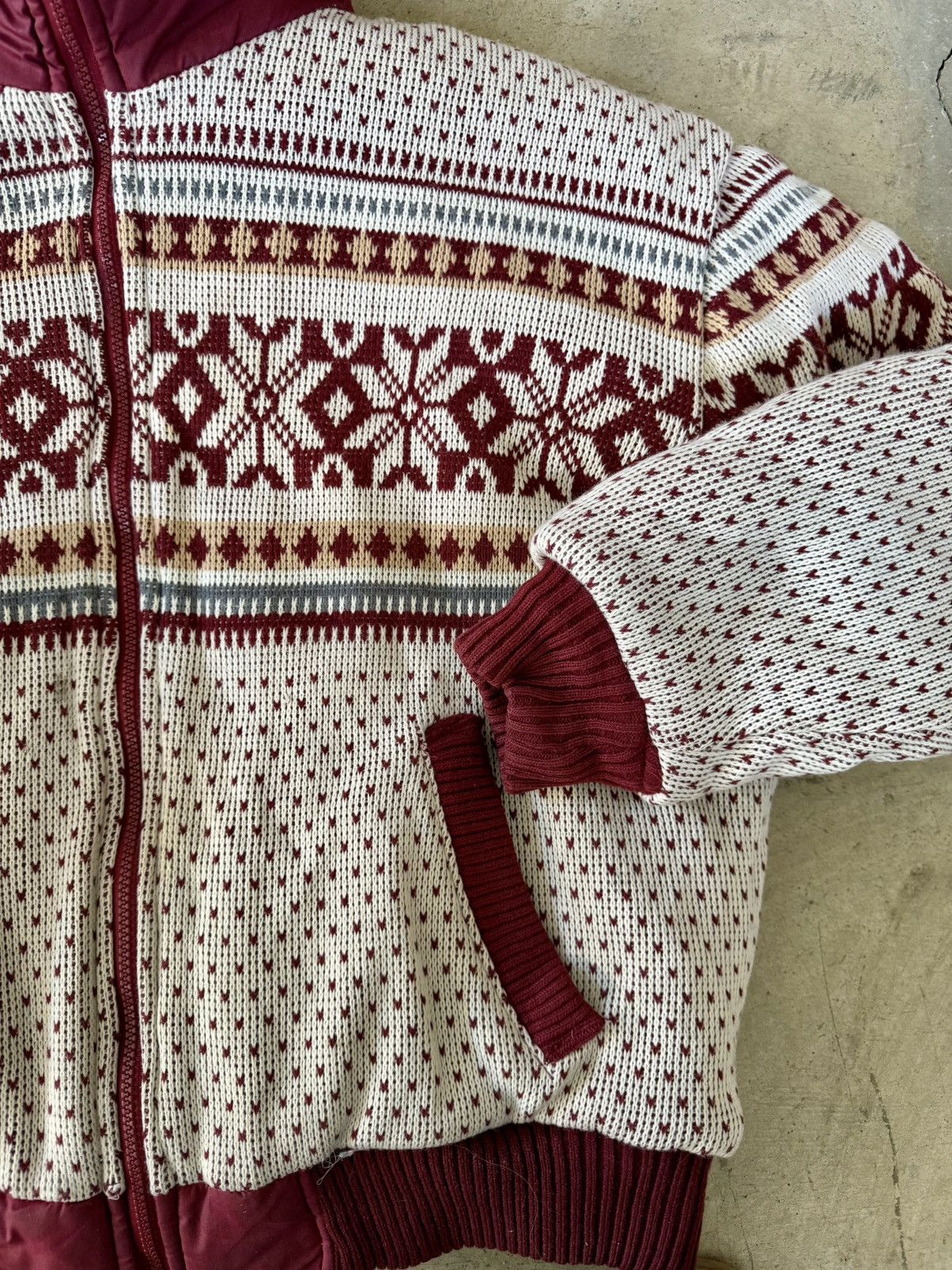 Other Vintage Reversible Nordic Bomber Jacket Size US L / EU 52-54 / 3 - 2 Thumbnail