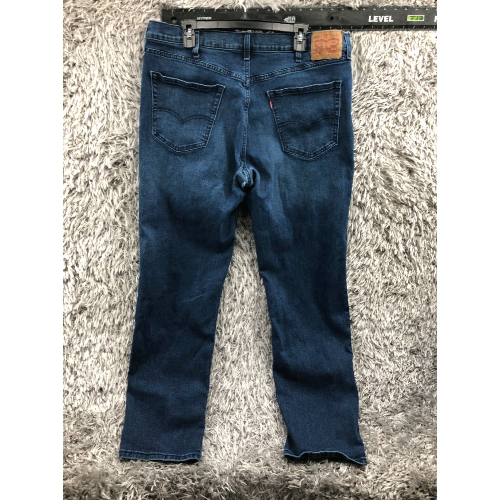 Levi's Levi's 541 Athletic Taper Jeans Size 38x32 Mens Mid Rise Medium Wash Blue Jeans Distressed No Authentic N/A Size US 38 / EU 54 - 6 Thumbnail